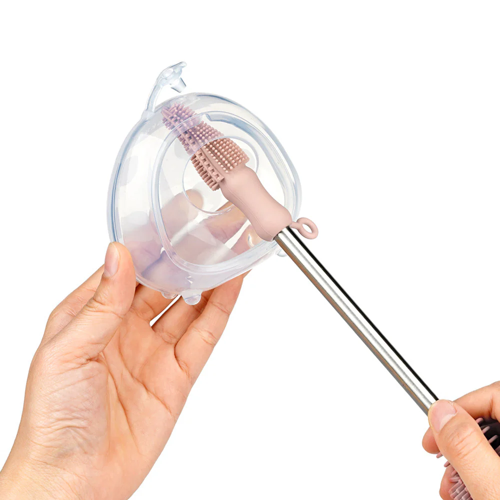 Haakaa Double-Ended Silicone Brush - Image 6