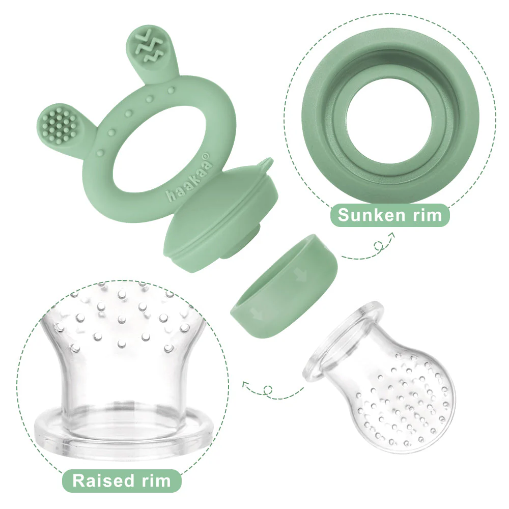 Haakaa Freeze-N-Feed Mini Combo Teether - Image 3