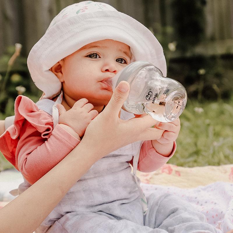 Haakaa Glass Baby Bottle 10 oz/300 ml - Image 5