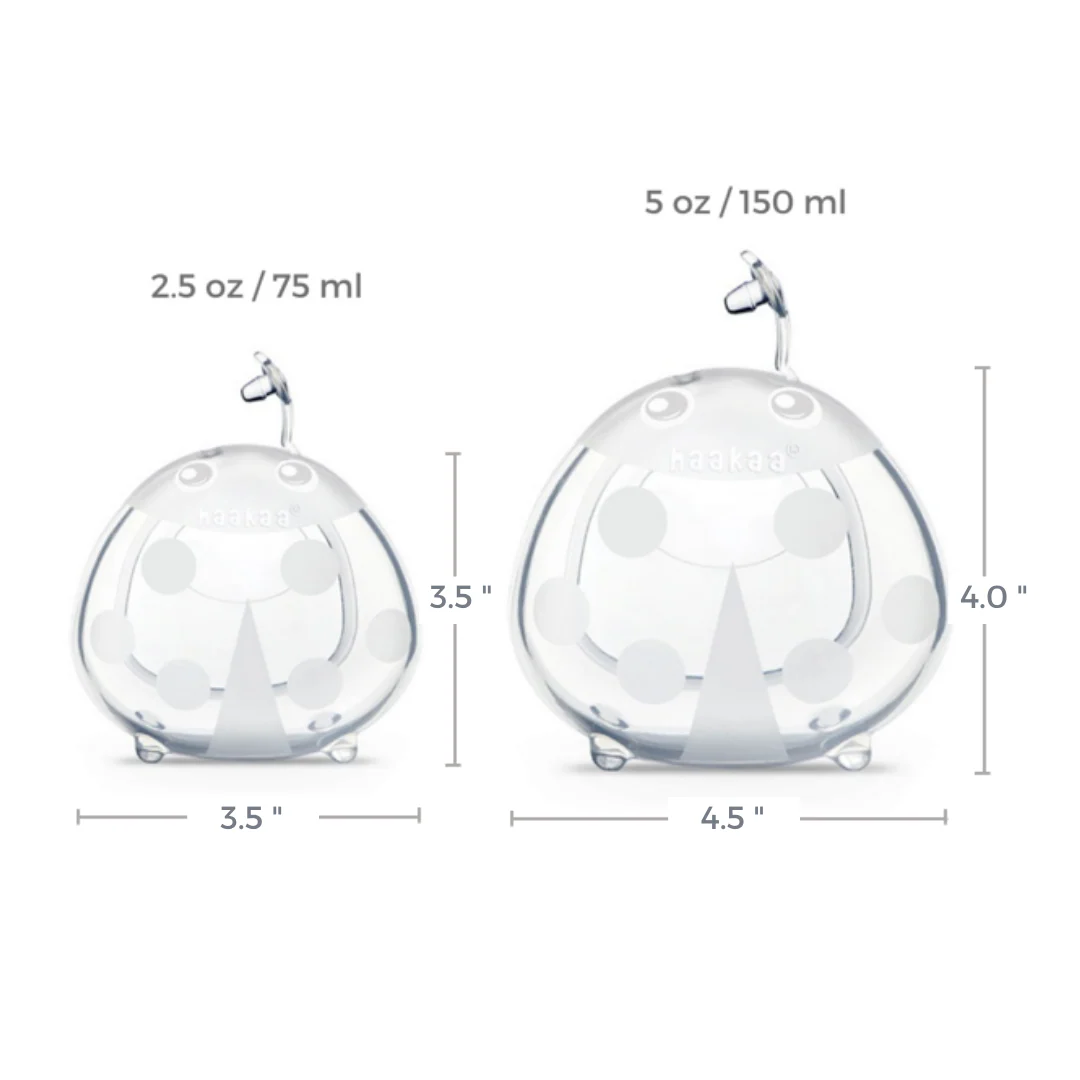 Haakaa Ladybug Silicone Milk Collector 2.5 oz/75 ml - Image 15