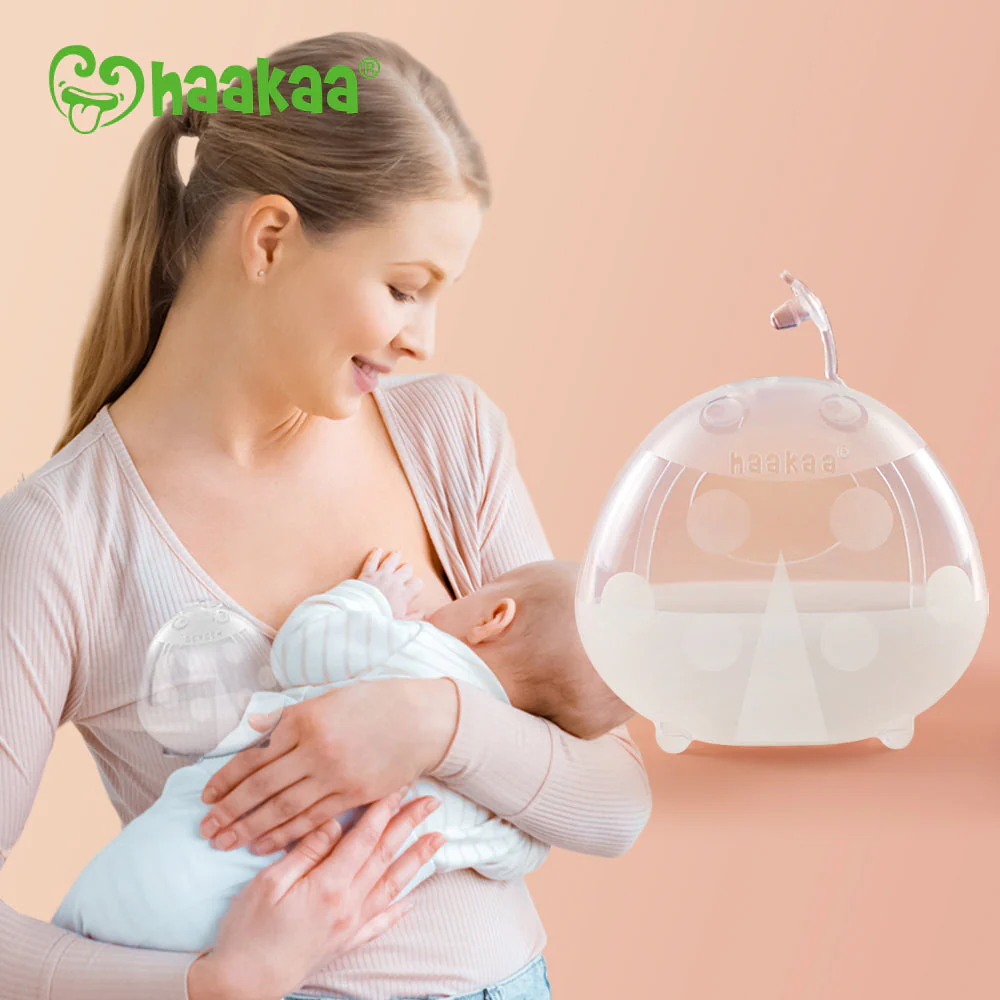 Haakaa Ladybug Silicone Milk Collector 5 oz/150 ml - Image 3