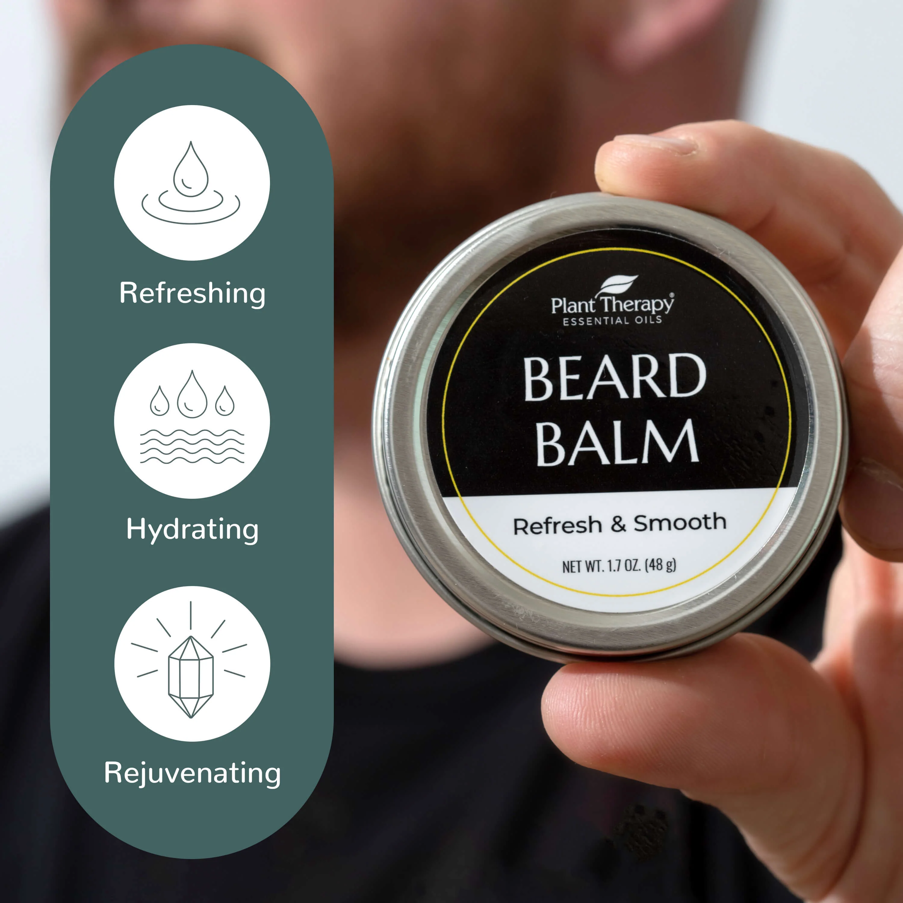 Plant Therapy Refresh & Smooth Beard Balm - Image 3