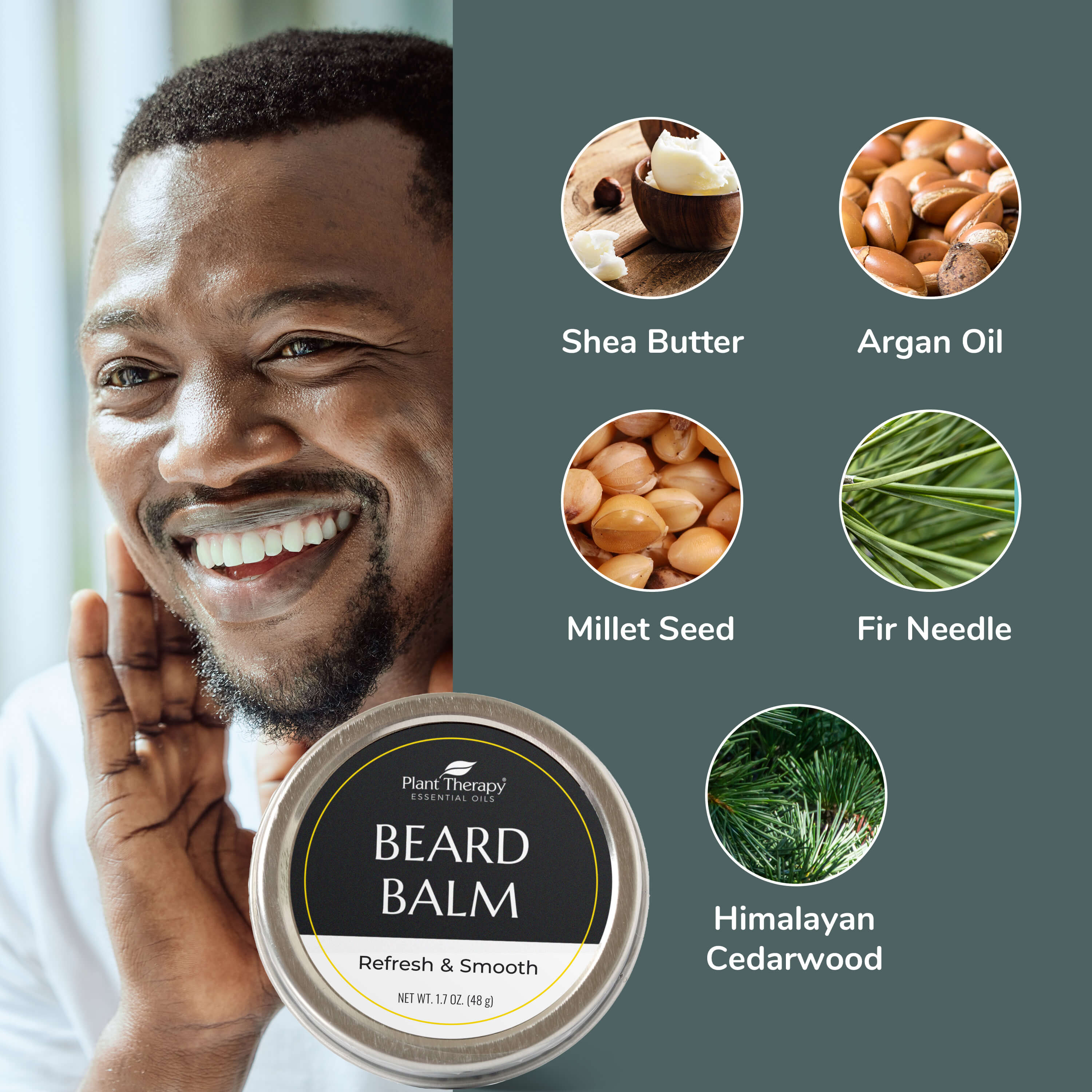 Plant Therapy Refresh & Smooth Beard Balm - Image 5