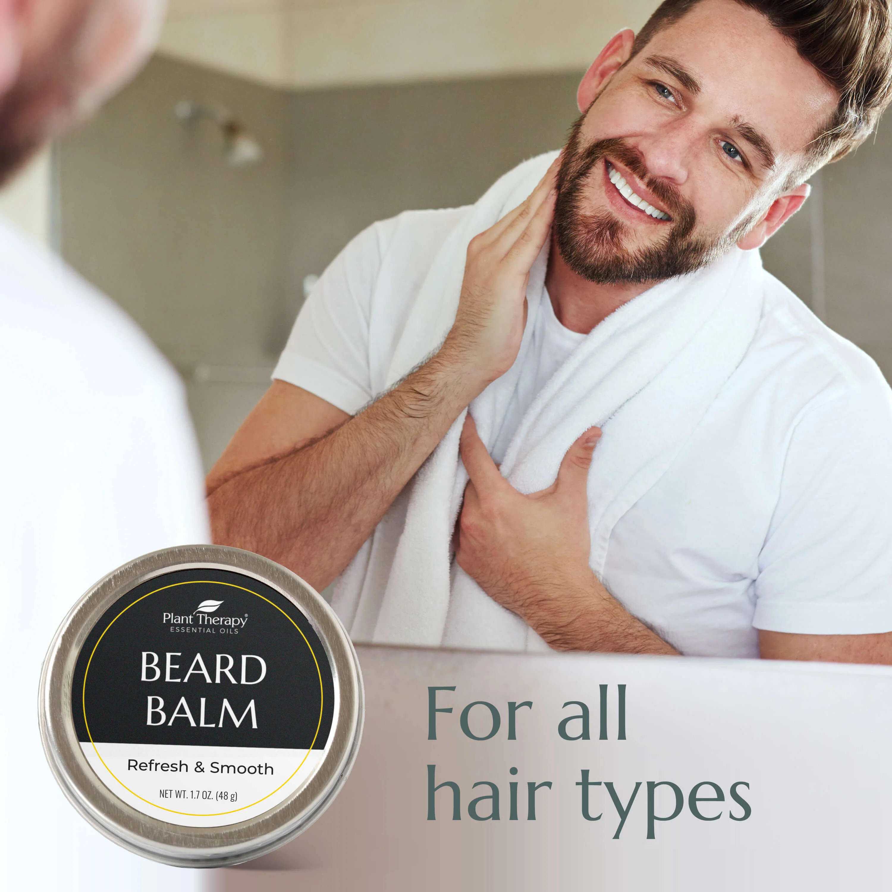 Plant Therapy Refresh & Smooth Beard Balm - Image 6