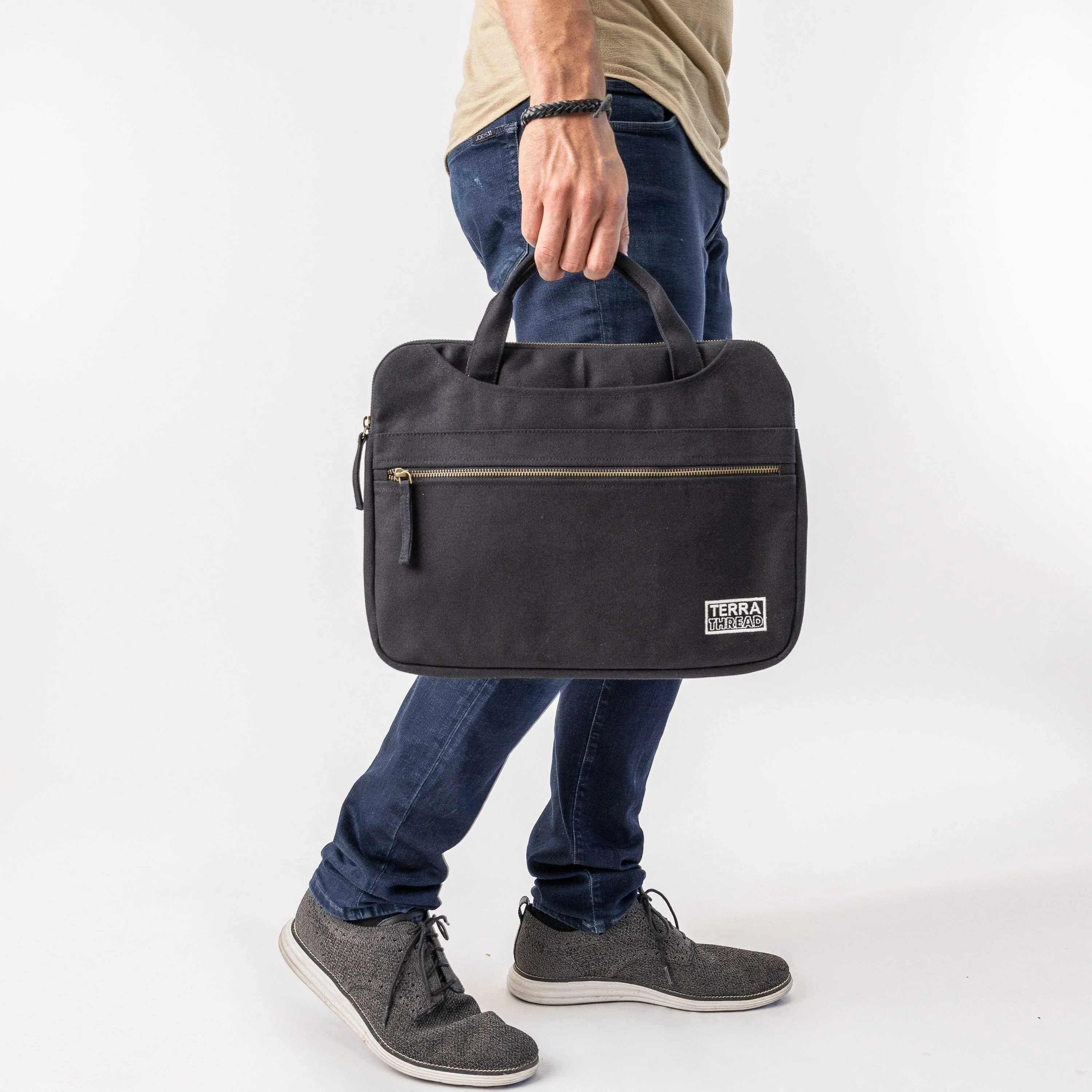 Hasta Laptop Sleeve with Handles (4 Color Options) - Image 17