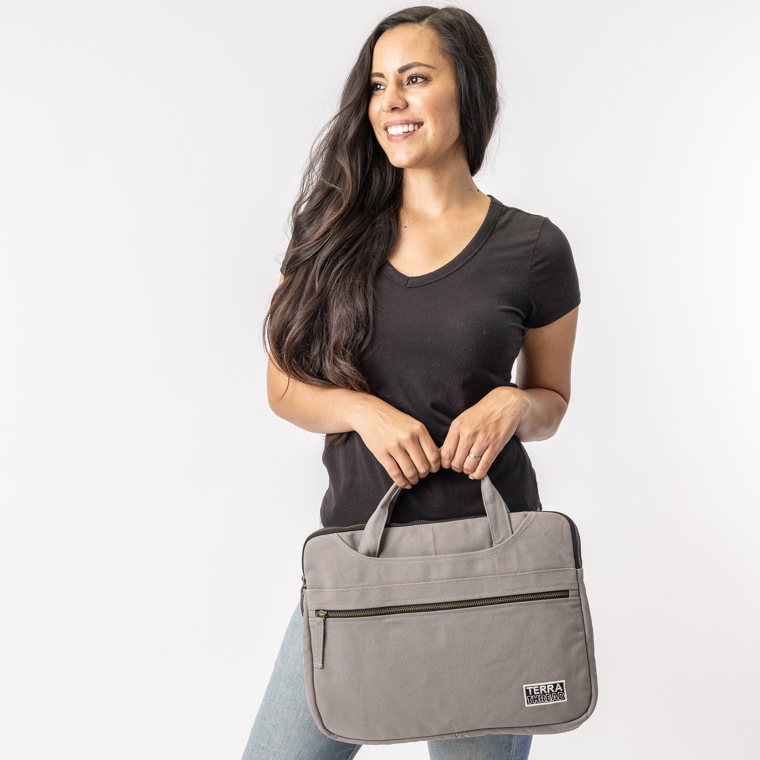 Hasta Laptop Sleeve with Handles (4 Color Options) - Image 22