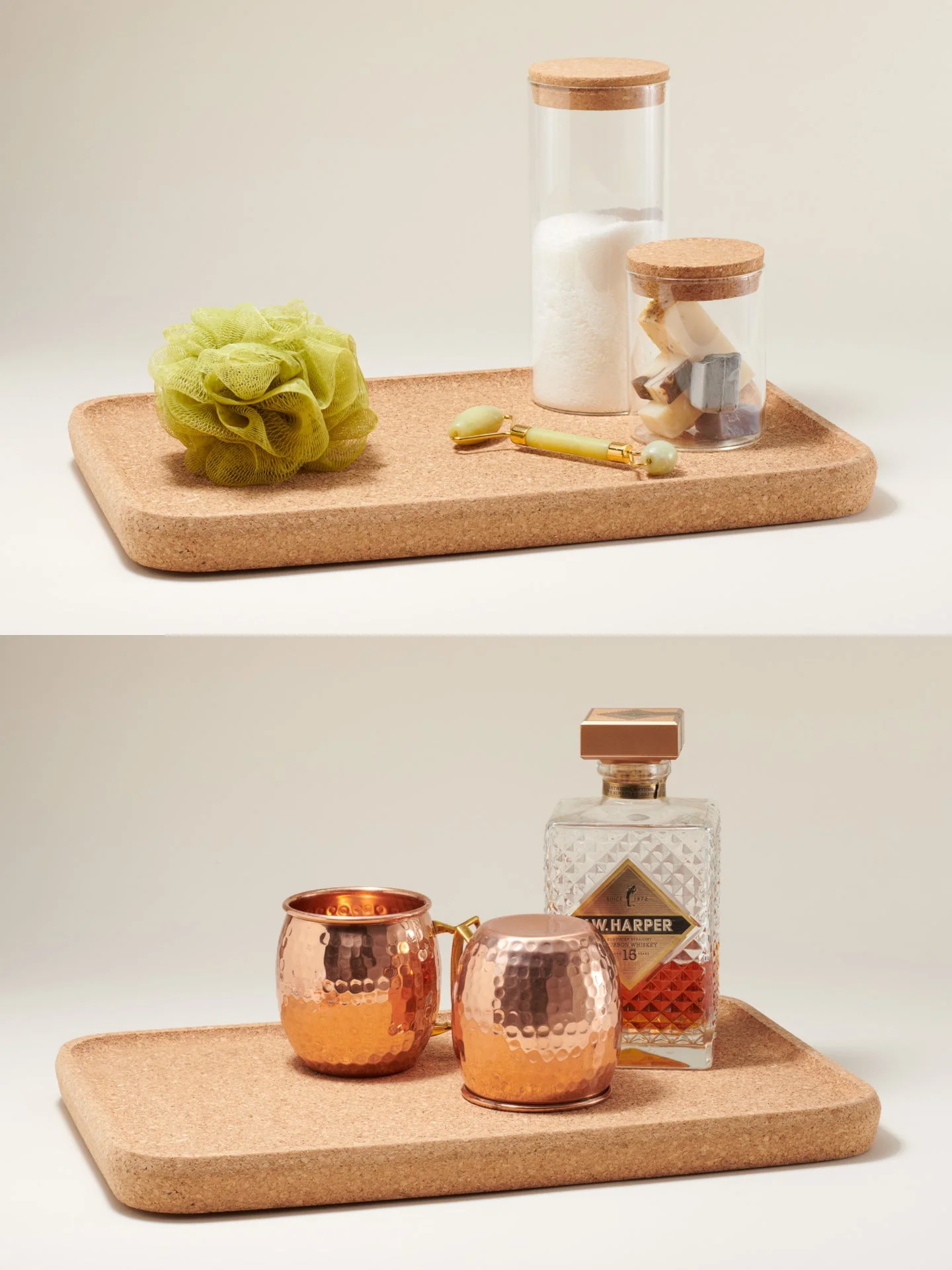 Modern Home Cork Tray (Rectangular) - Image 2