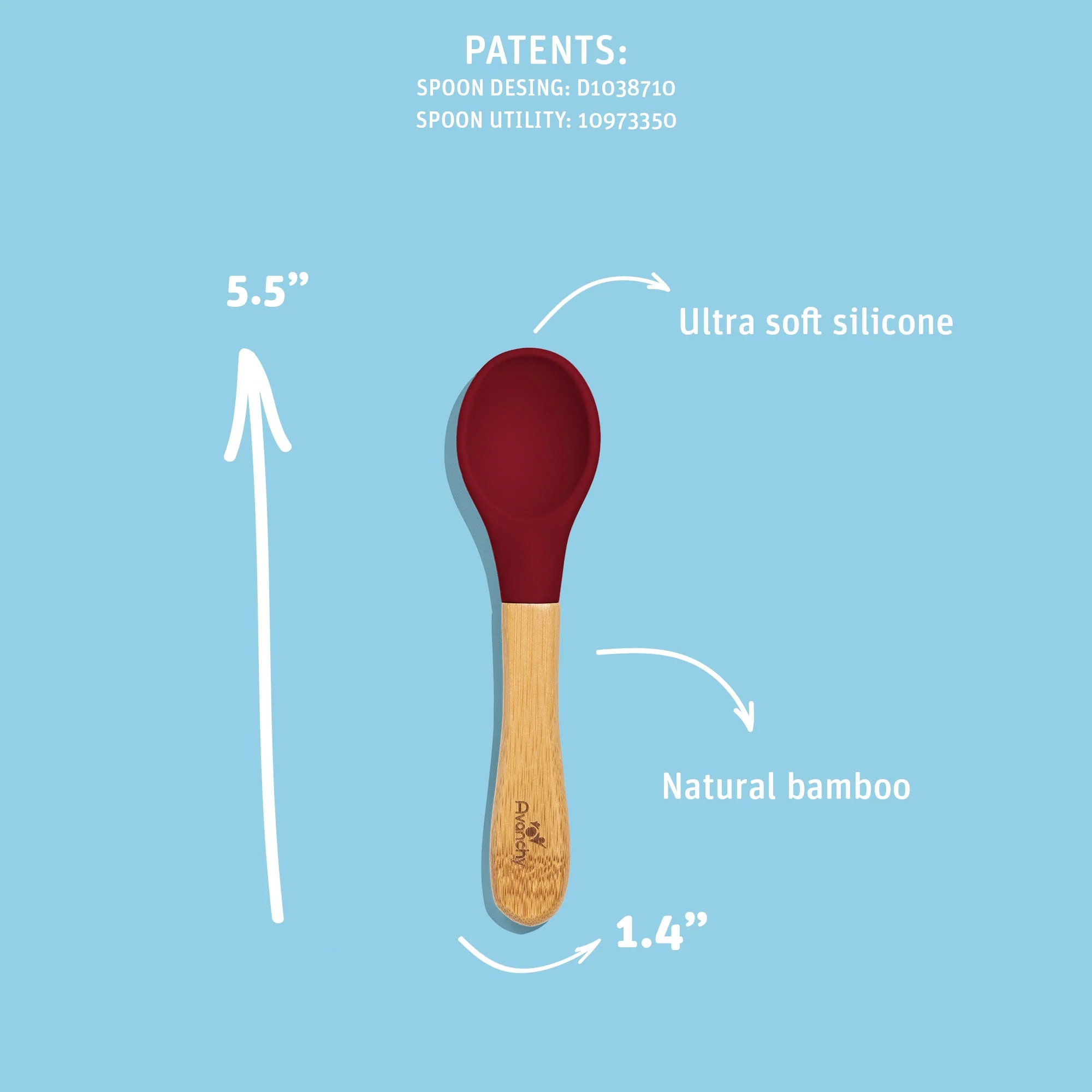 Baby Utensils - Pack of 3 (3 color options) - Image 5
