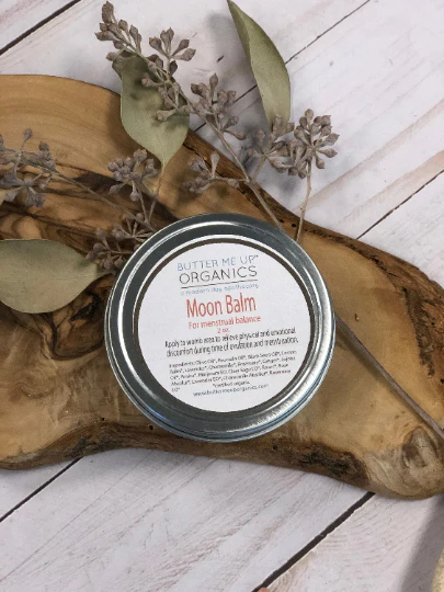 Organic Moon Balm for Period Cramps - Image 3