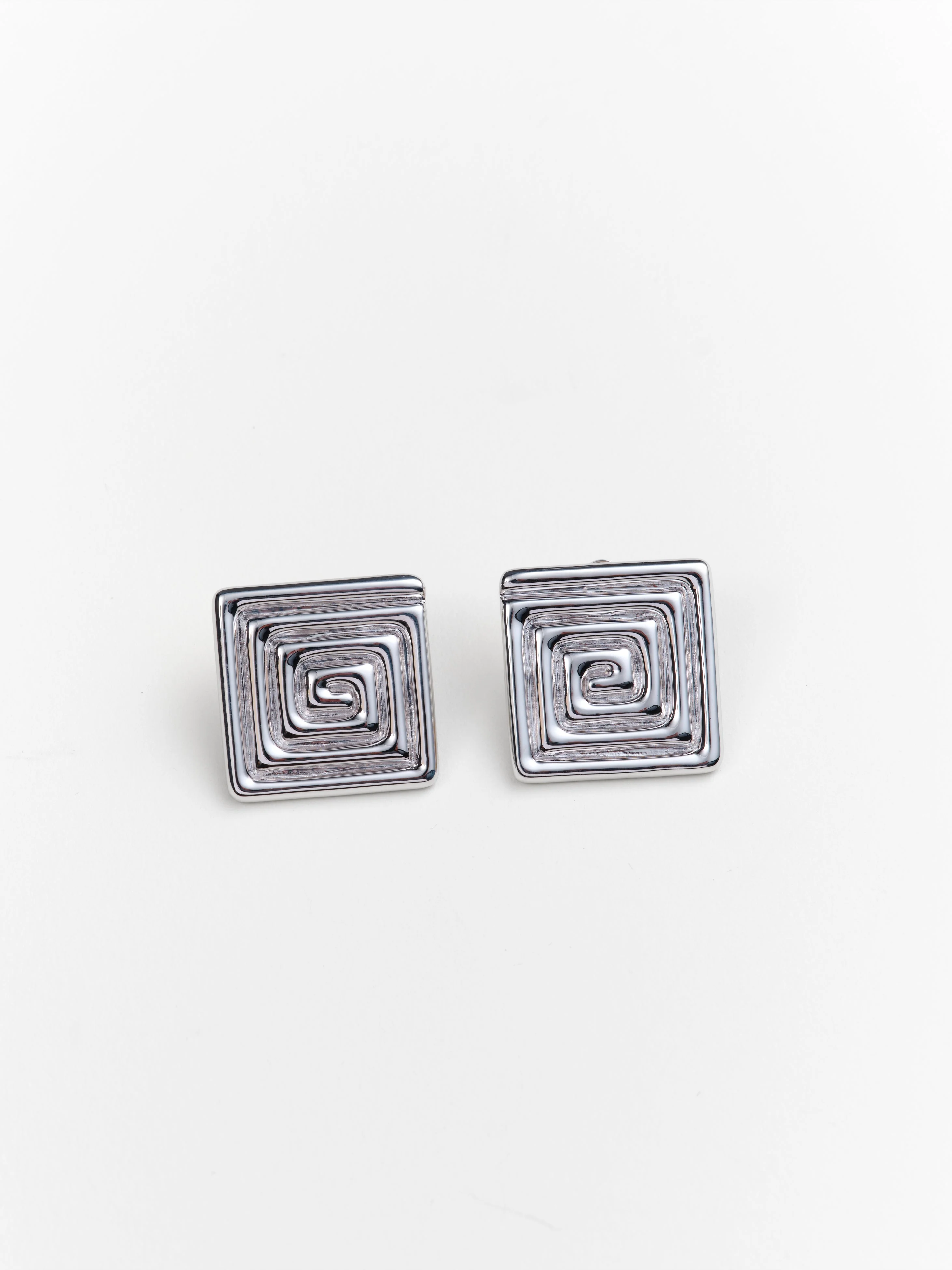 Morgan Square Earrings - Image 5