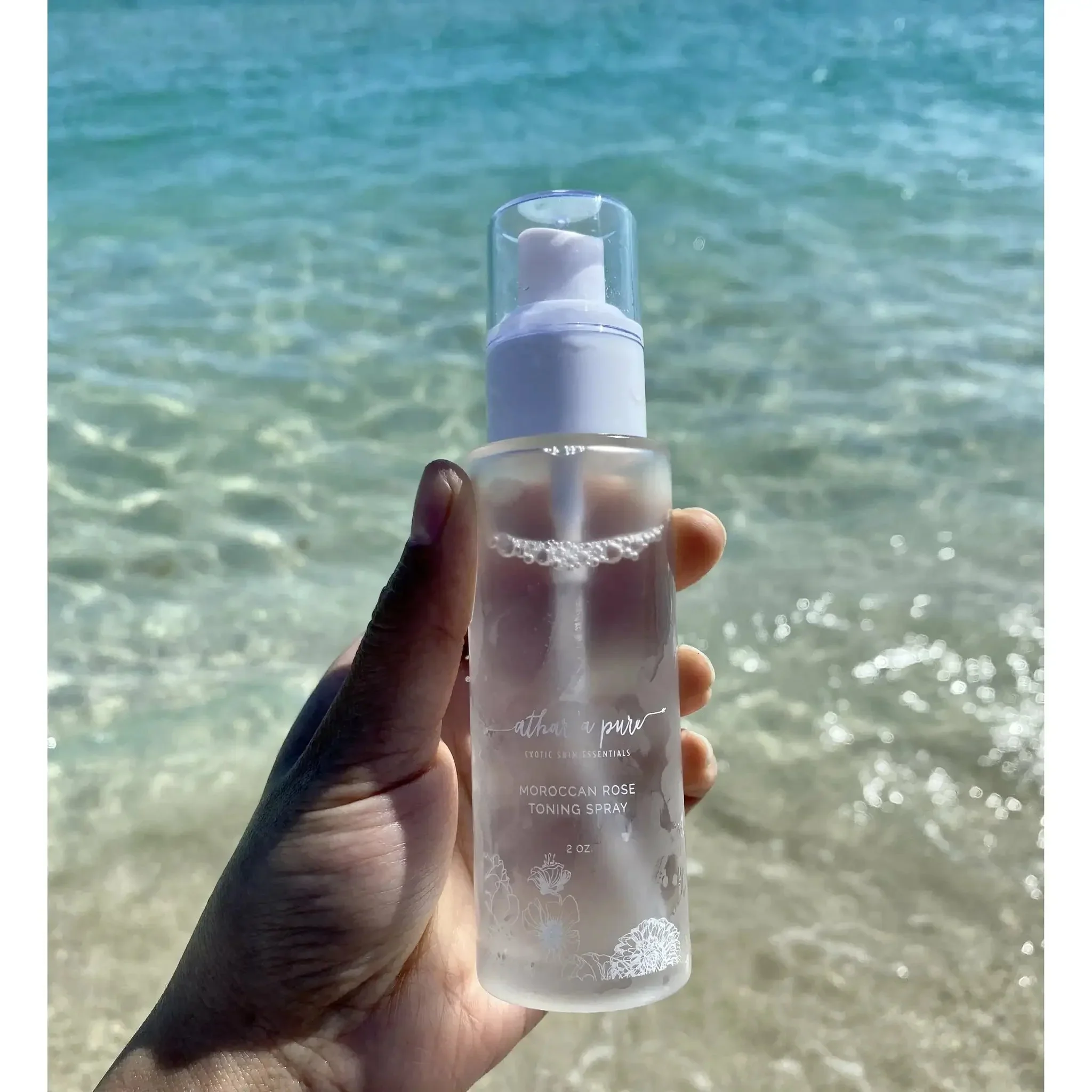 Moroccan Rose Toning Spray - Natural Rose Water Toner - Image 3