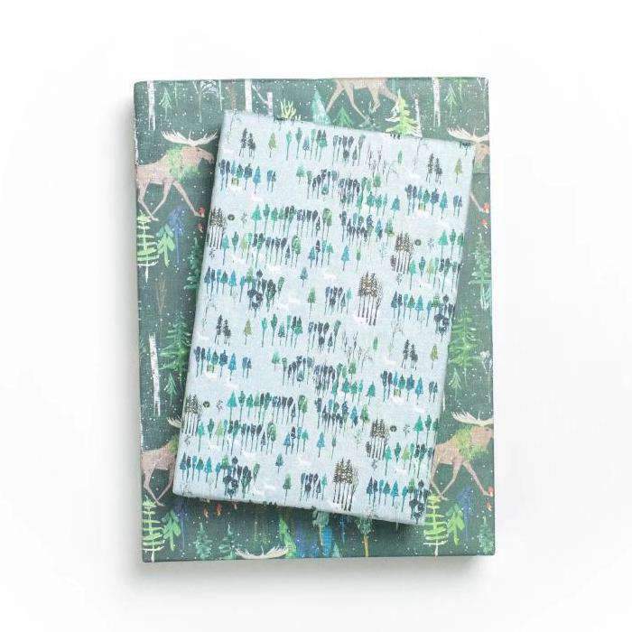 Noel Forest Eco Gift Wrap (Double Sided) - Image 2