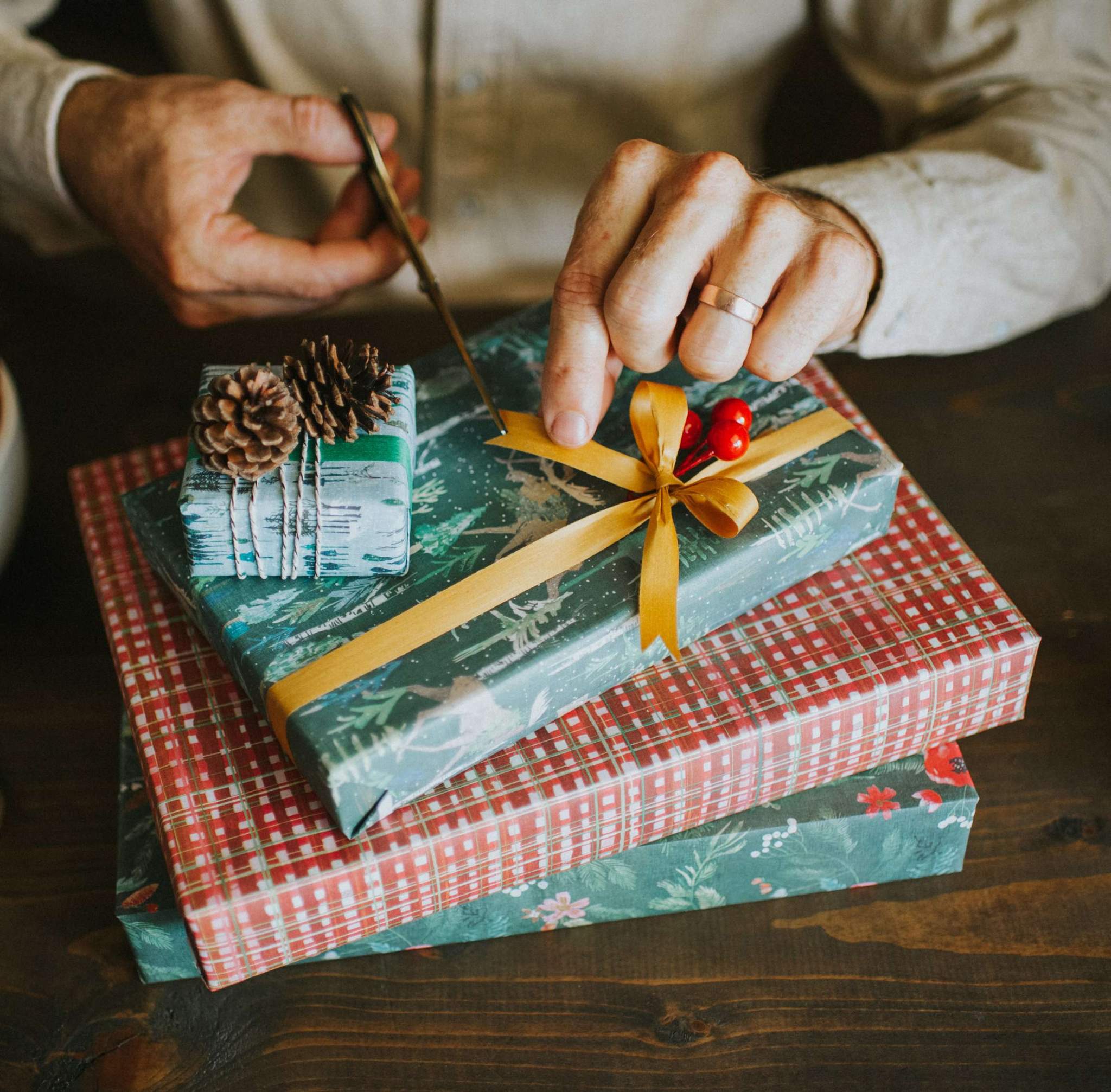 Noel Forest Eco Gift Wrap (Double Sided) - Image 3