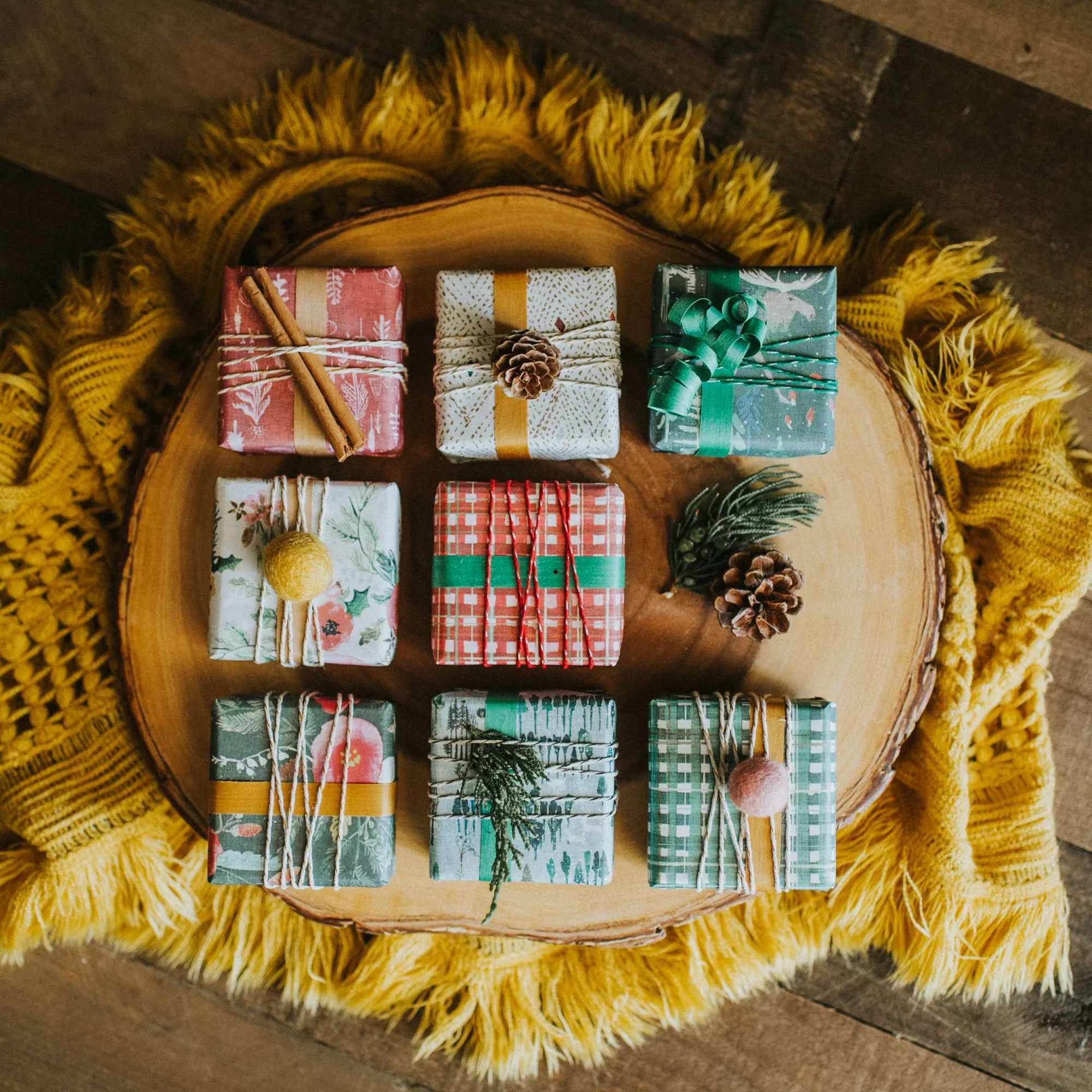 Noel Forest Eco Gift Wrap (Double Sided) - Image 4