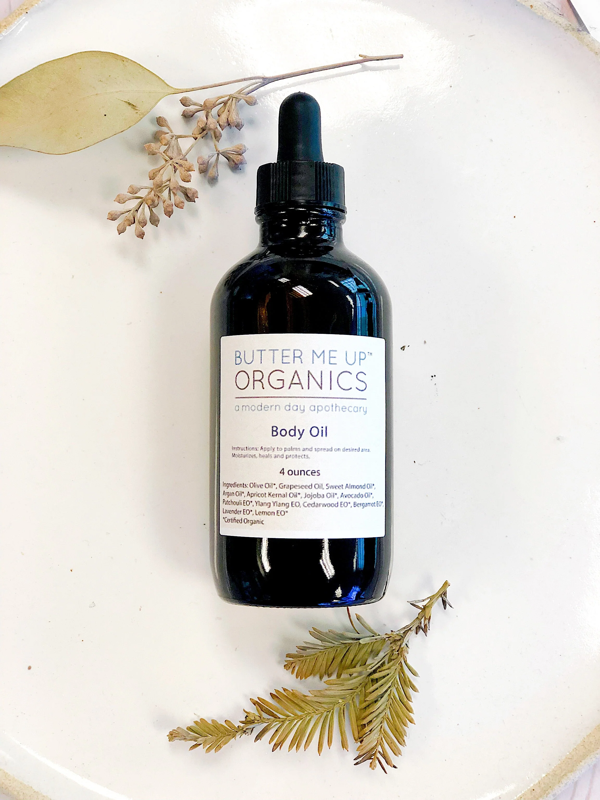 Organic Body Oil - Dry Skin Formula - Image 4