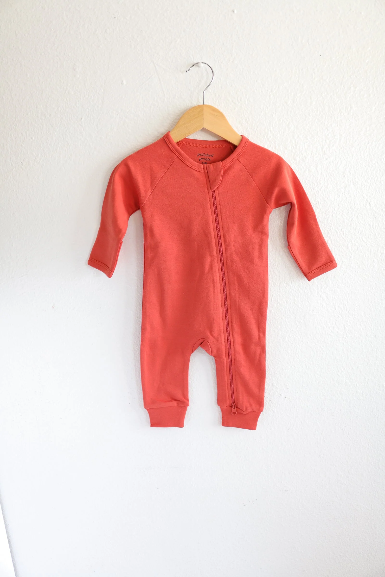 Cherry Organic Cotton Baby Sleeper - Image 4