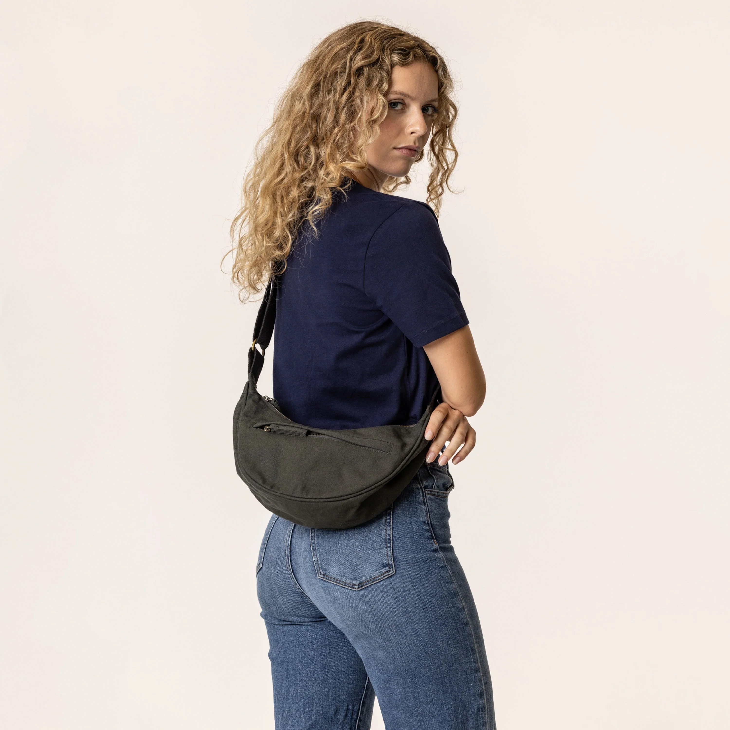 Organic Cotton Crossbody Bag - Image 11
