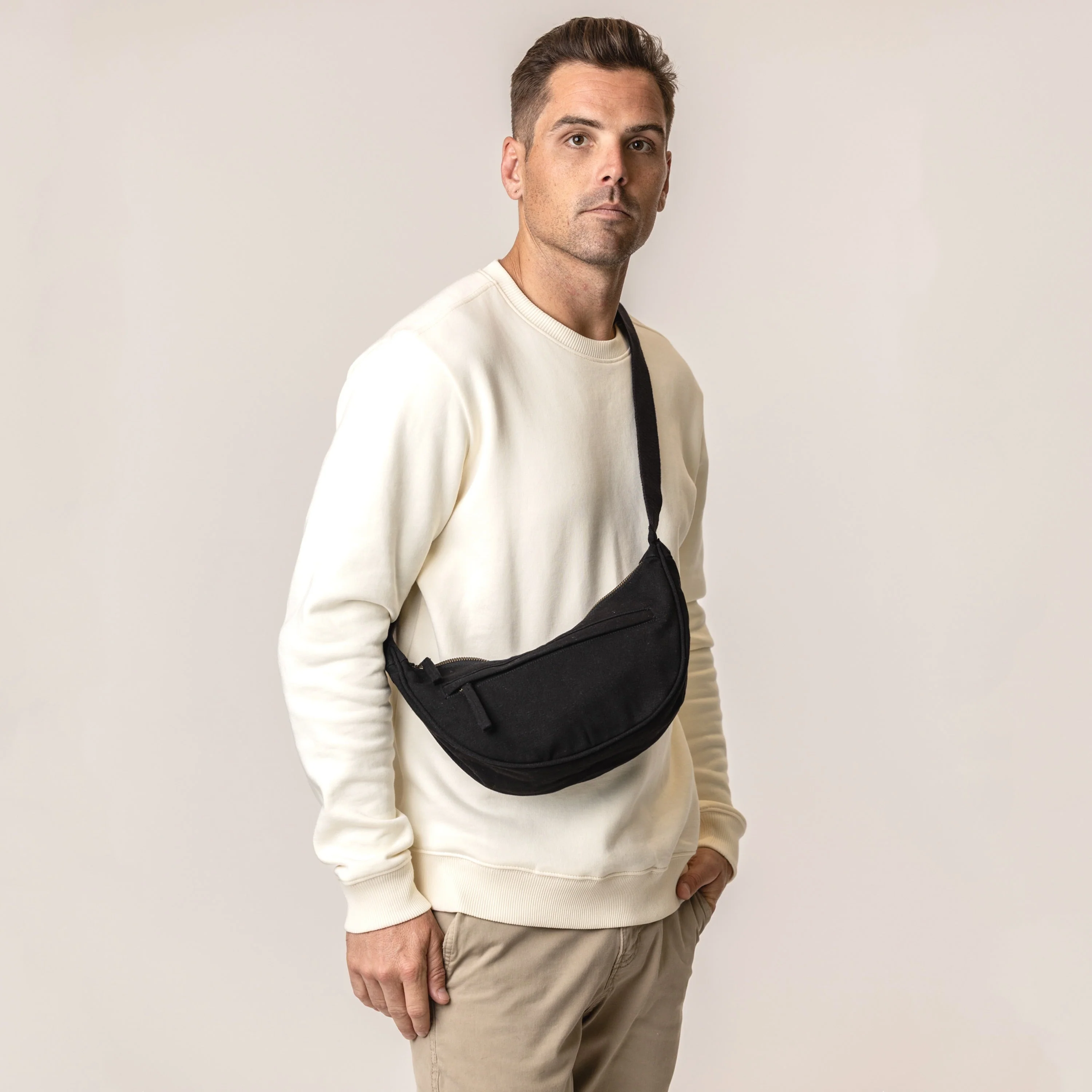 Organic Cotton Crossbody Bag - Image 4