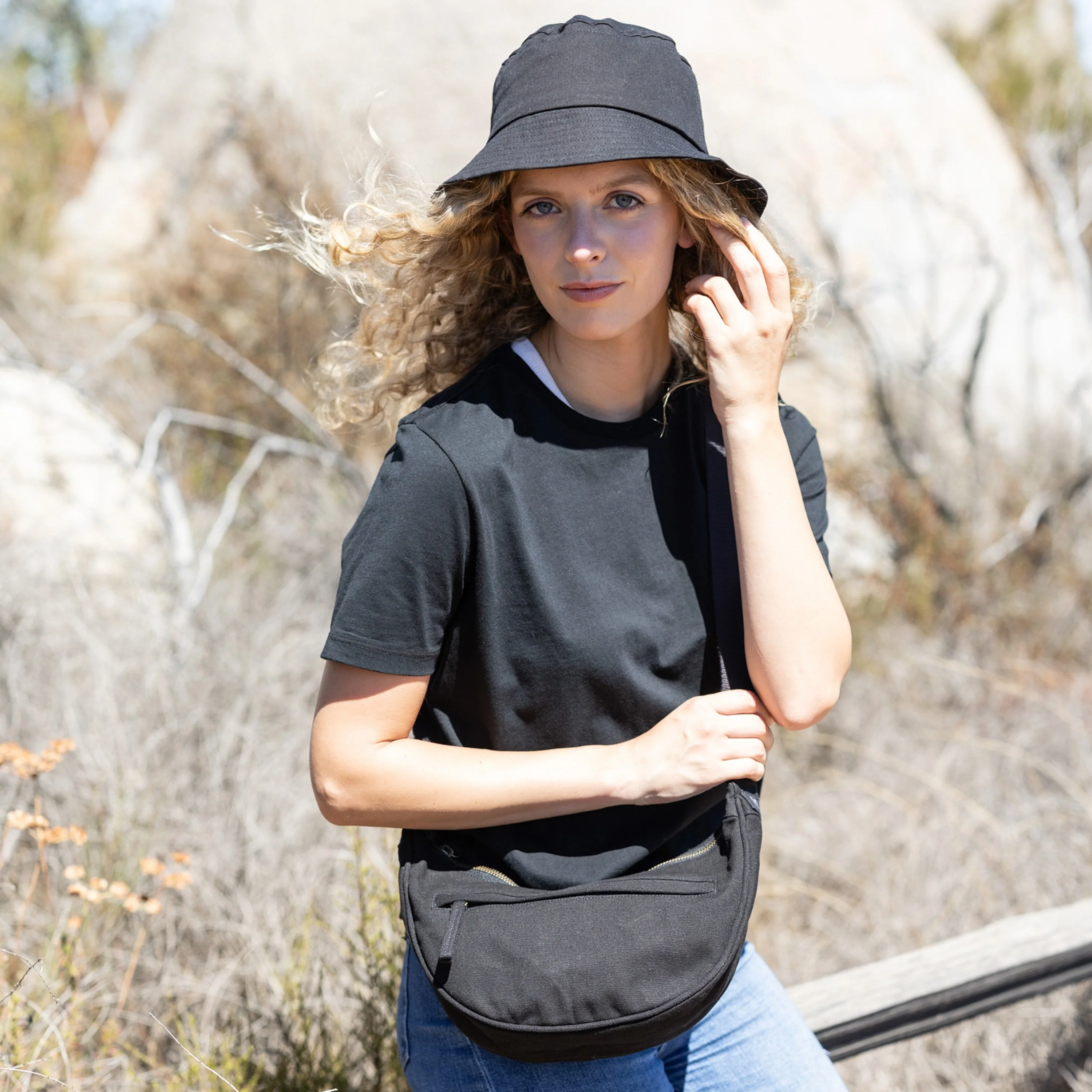 Organic Cotton Crossbody Bag - Image 9