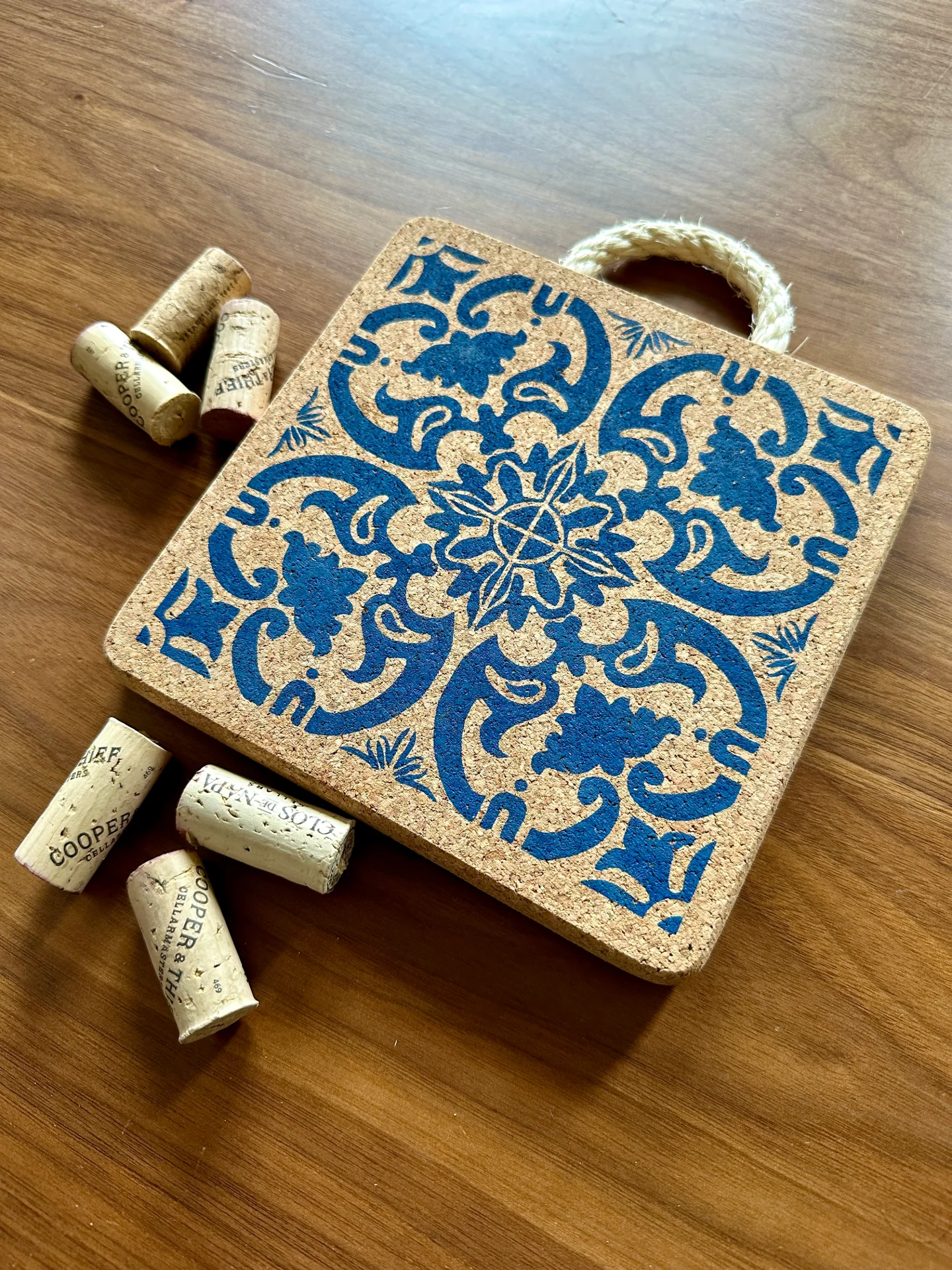 Portuguese Tile Hot Pad Trivet - Image 4