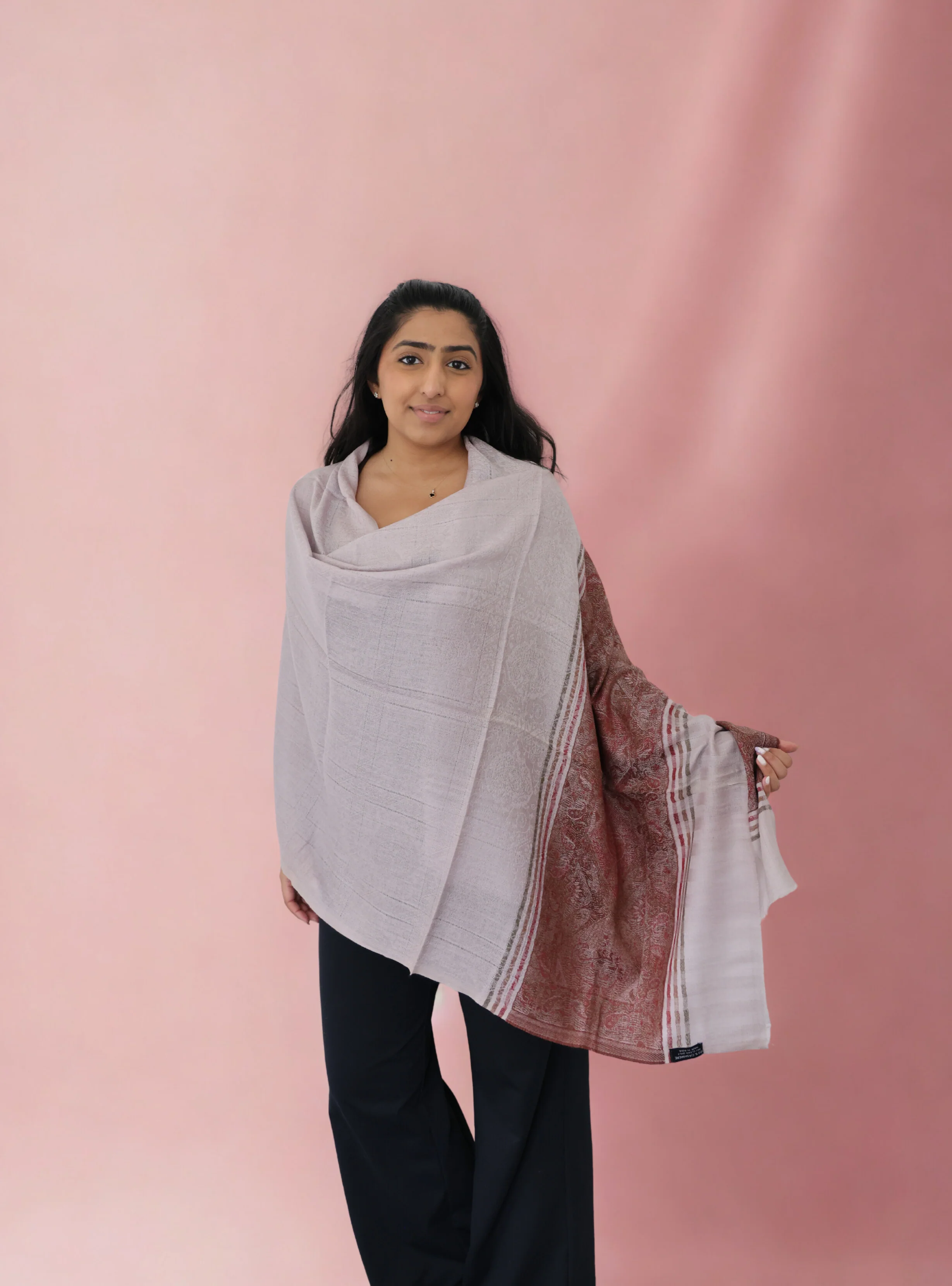 Pure Cashmere Scarf - Promenade - Image 7