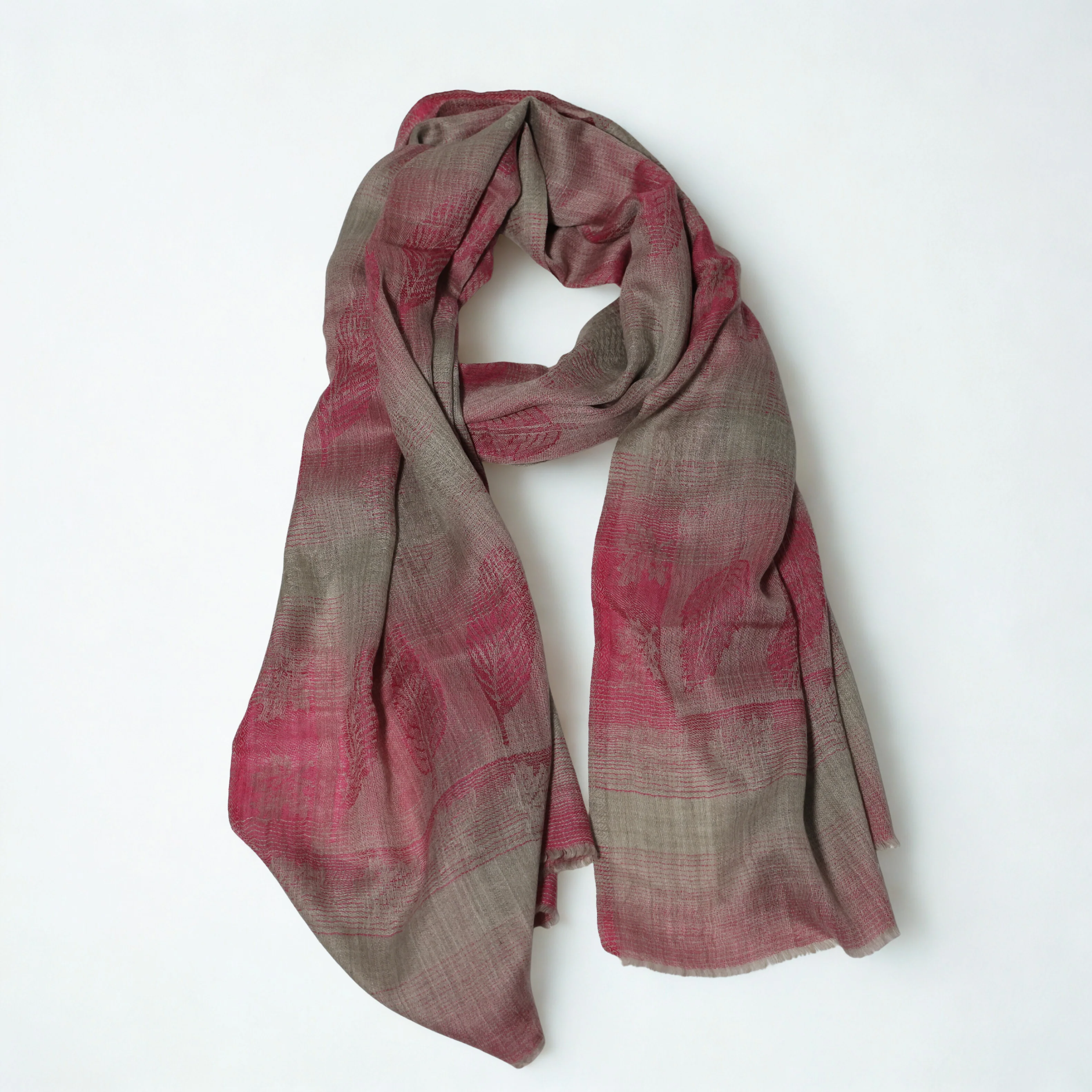 Pure Cashmere Scarf - Autumn - Image 3
