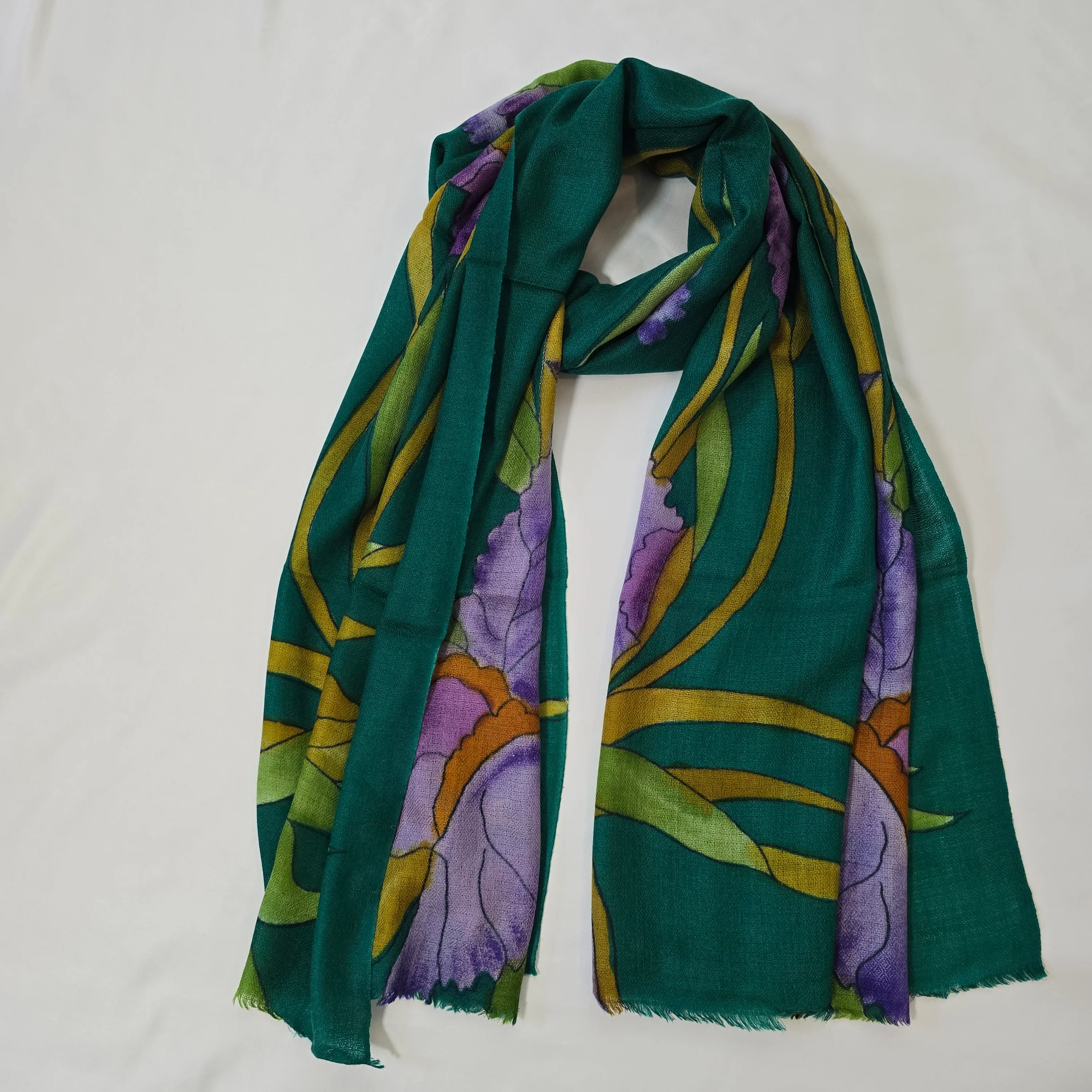 Pure Cashmere Scarf - Bloom - Image 3