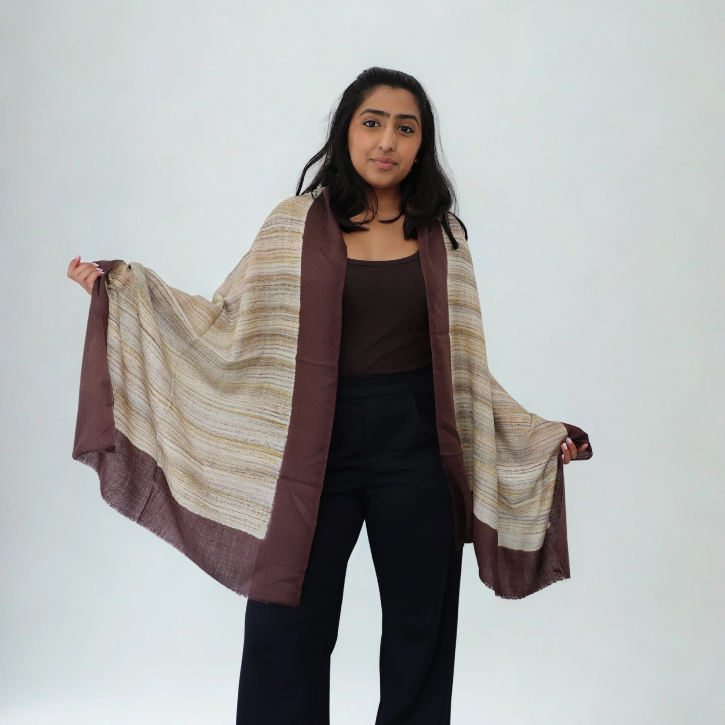 Pure Cashmere Scarf - Frame - Image 5
