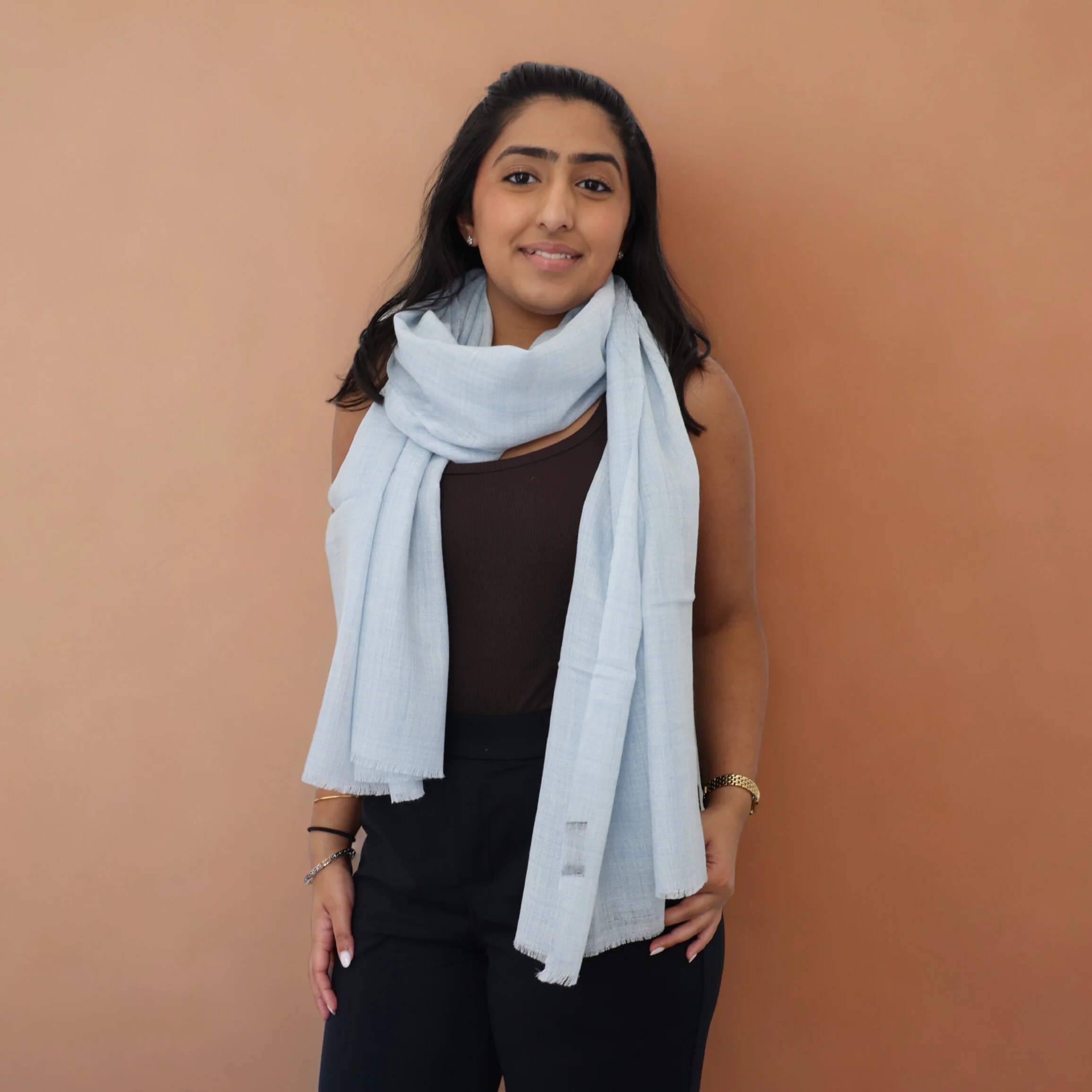 Pure Cashmere Scarf - Staple - Image 2
