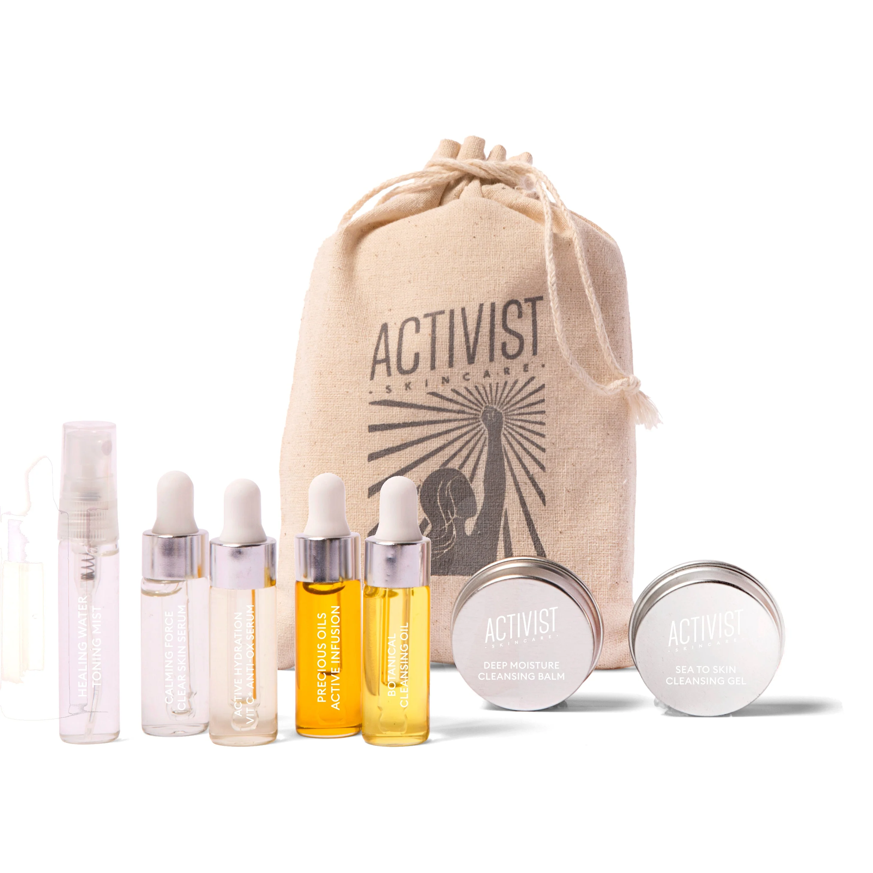 (Activist) Skincare Refillable Trial & Travel Kit - Image 6