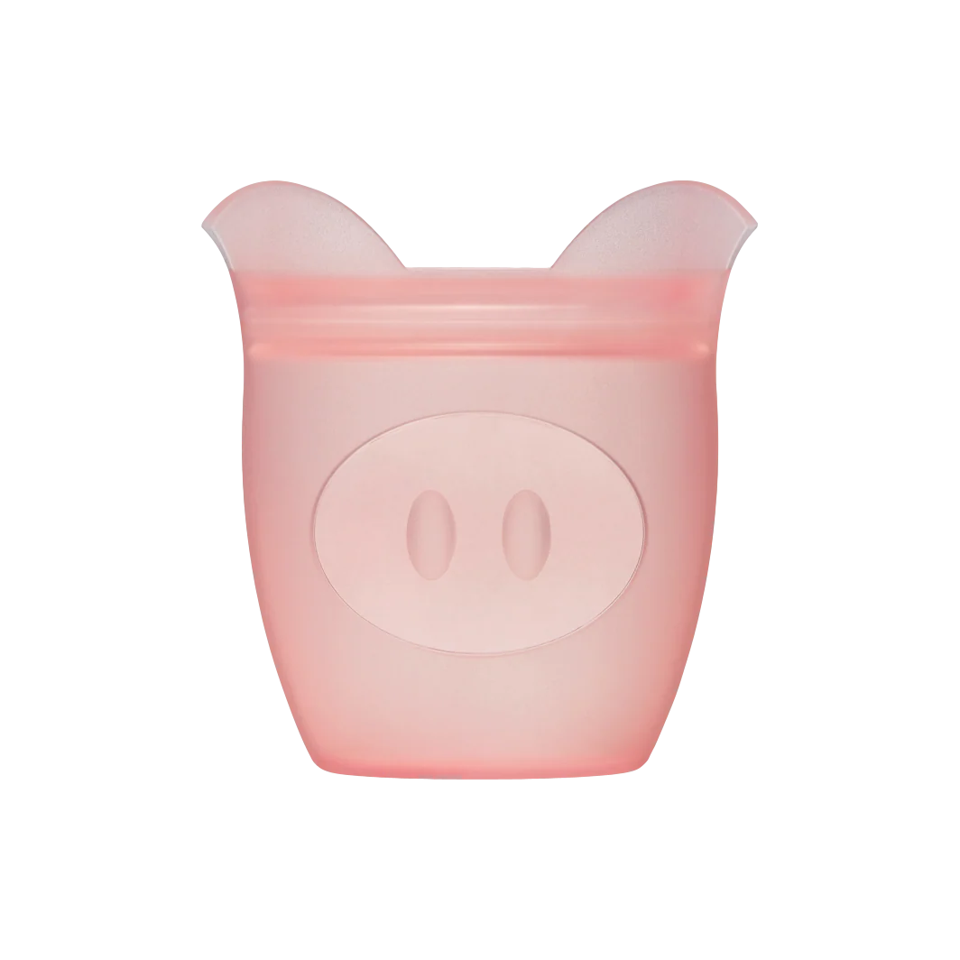 Zip Top Reusable Animal Snack Container - Image 5