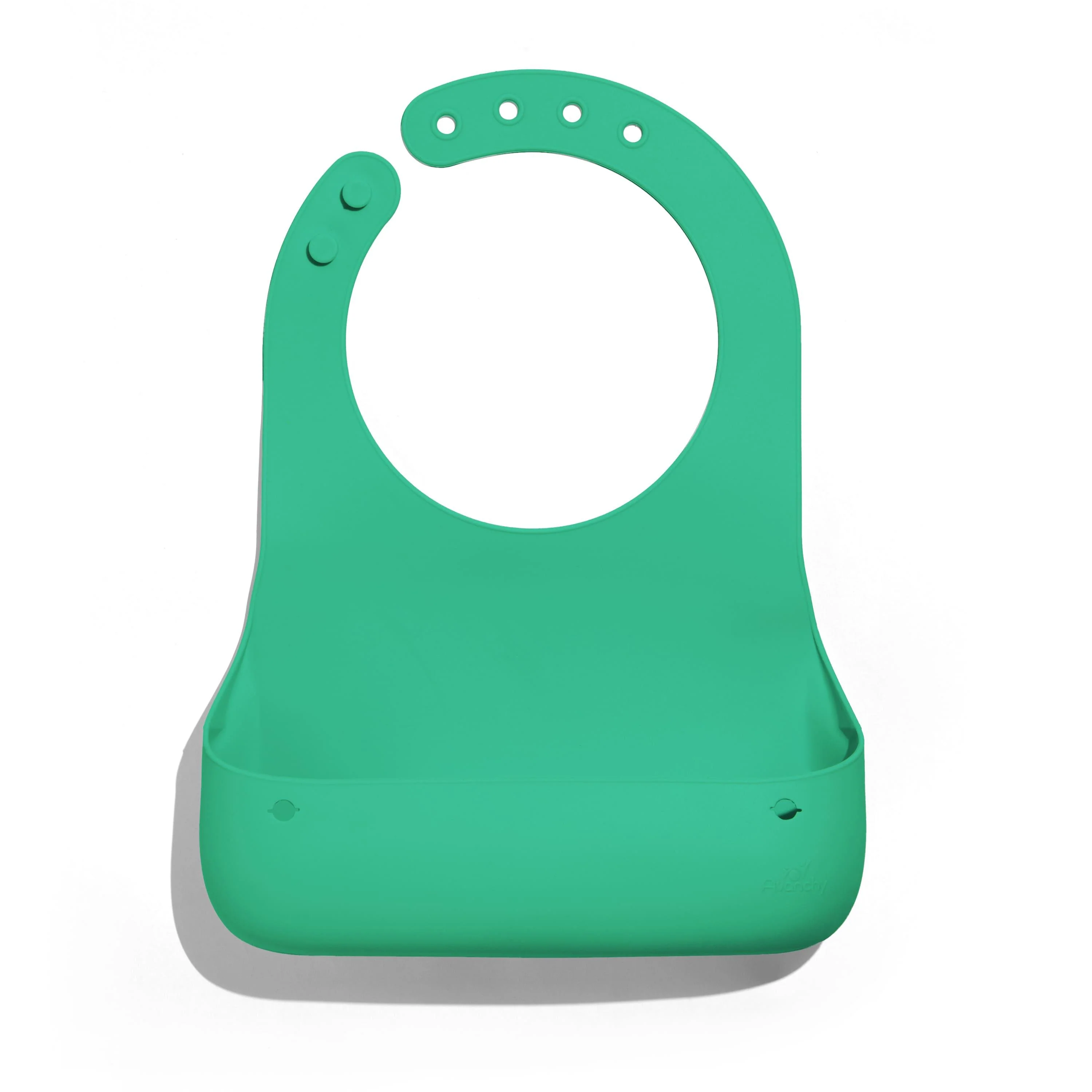 Roll & Go Silicone Bib + Spoon (9 color options) - Image 9