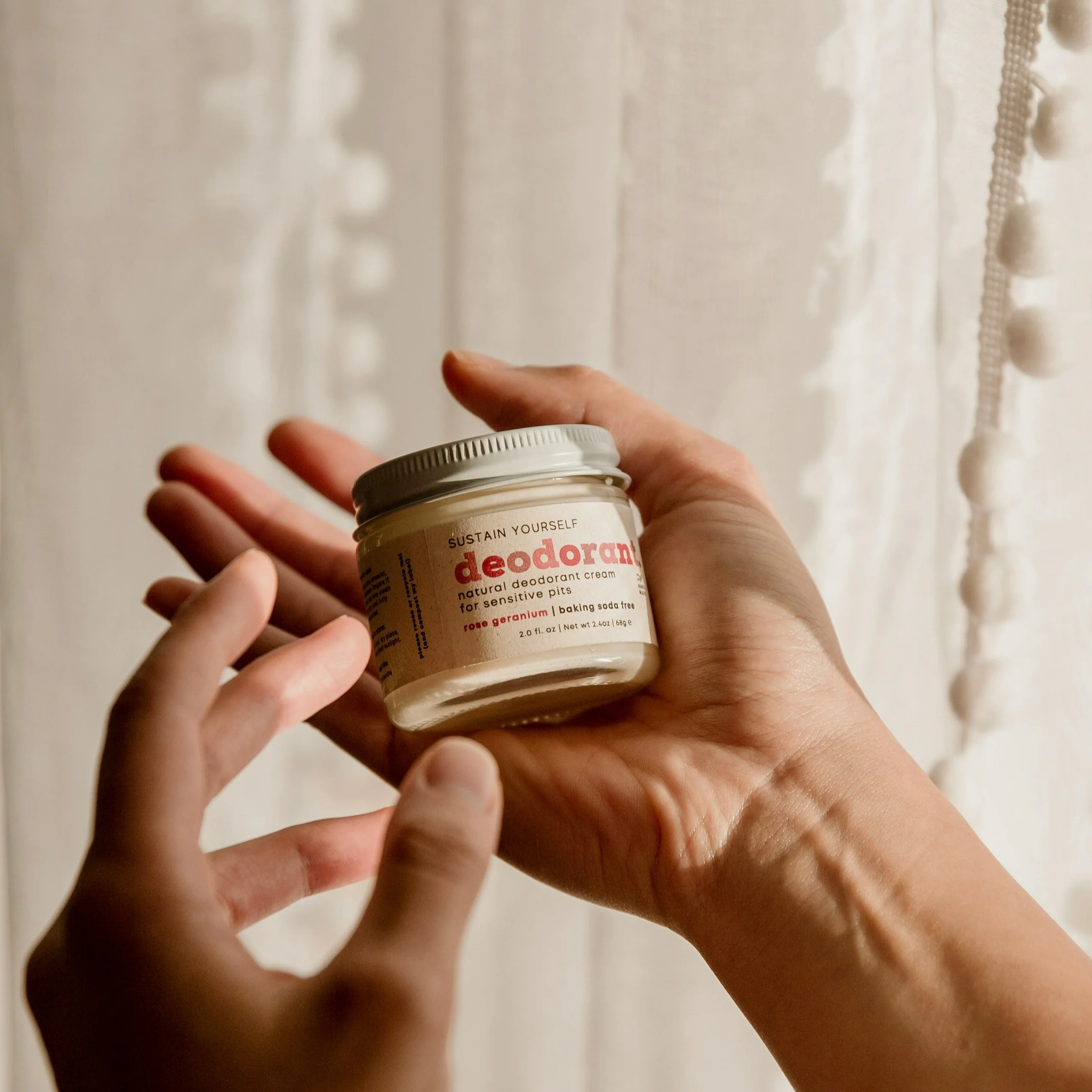 Rose Geranium Deodorant Cream - Image 4
