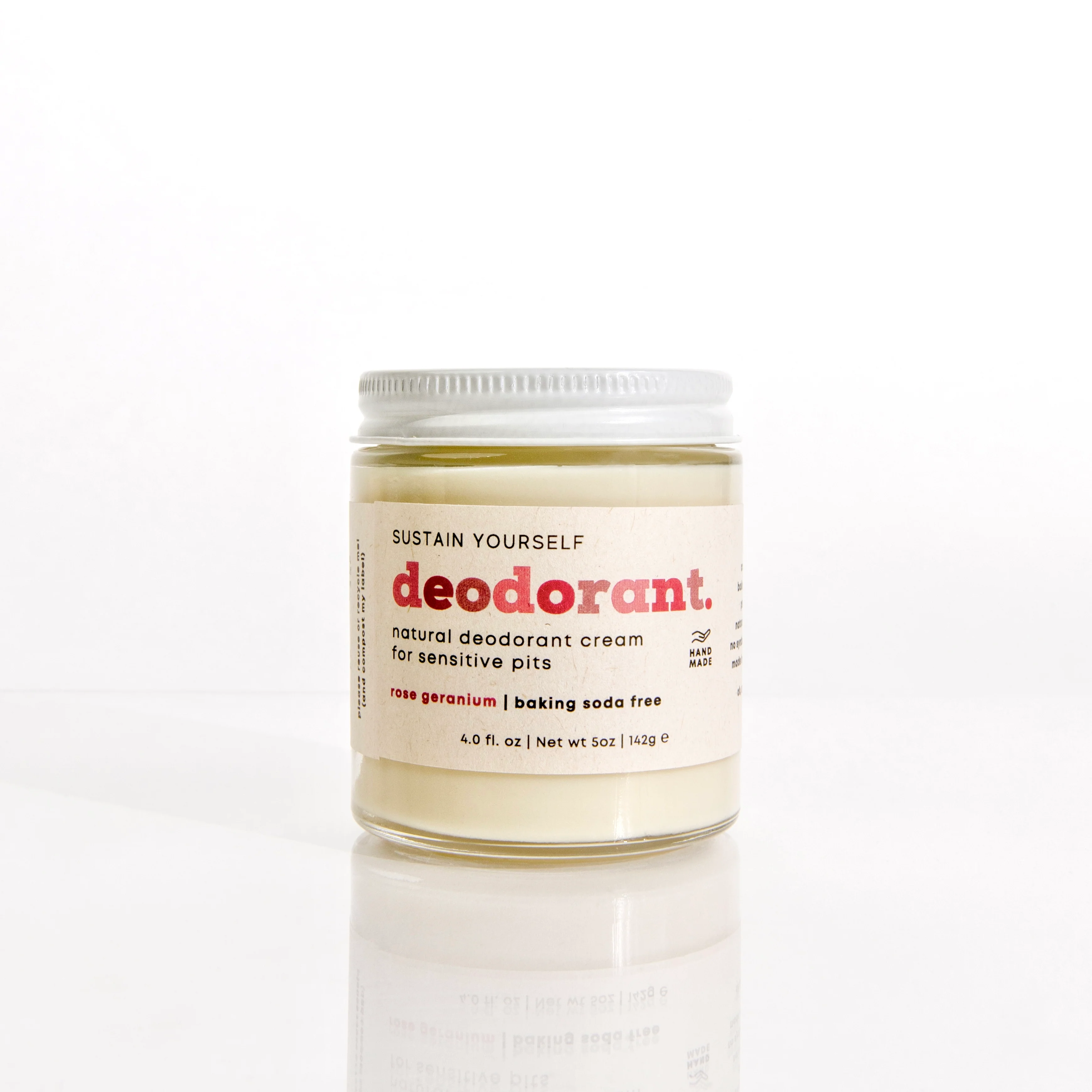 Rose Geranium Deodorant Cream - Image 6