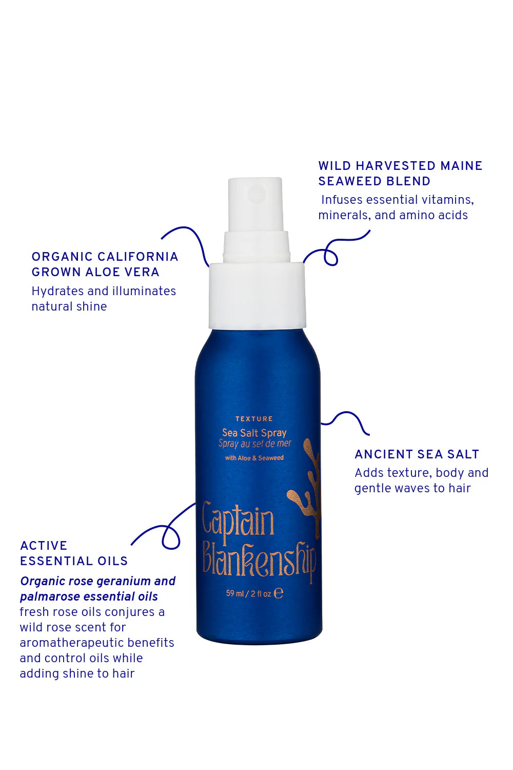 Sea Salt Spray with Aloe & Seaweed - Image 3