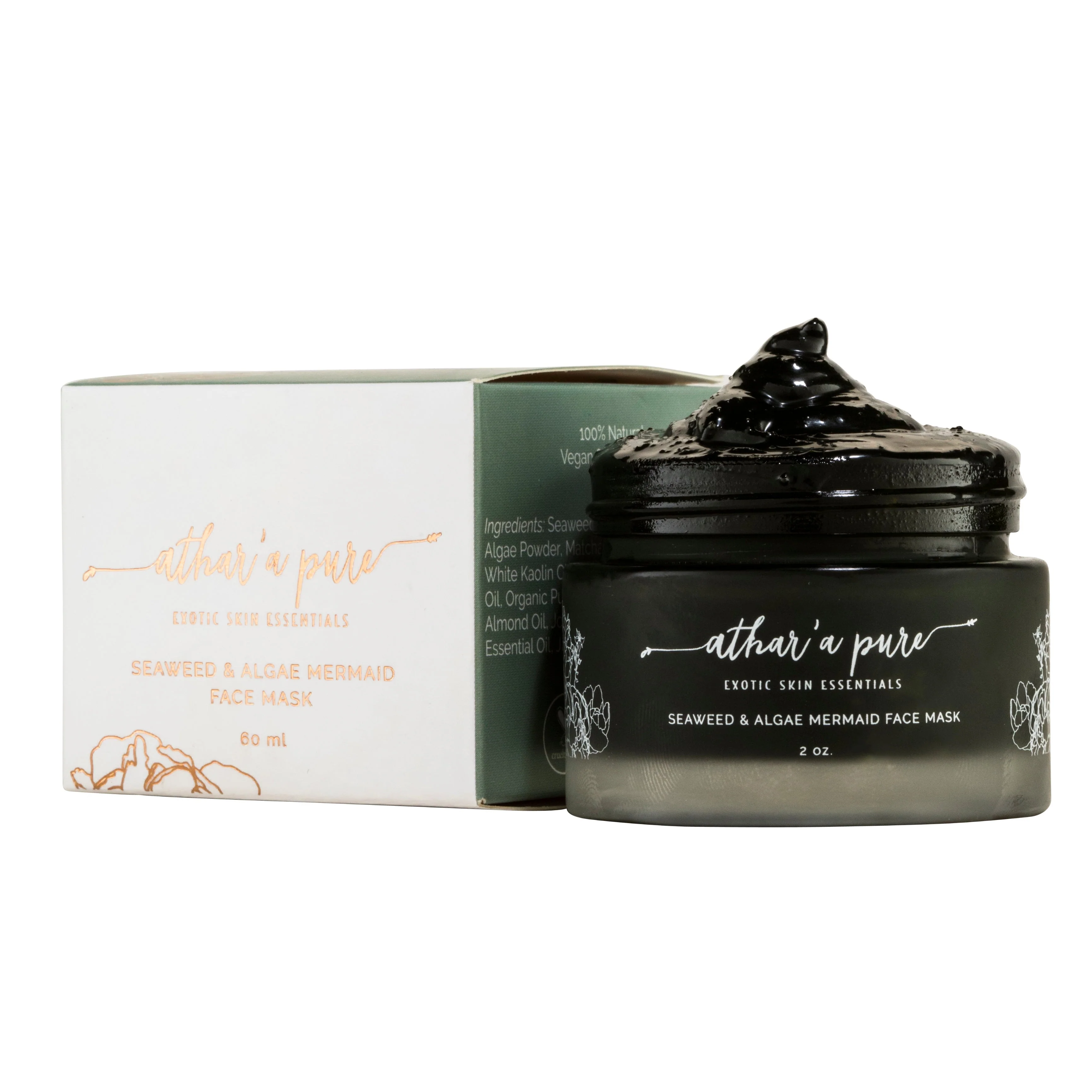 Seaweed & Algae Mermaid Face Mask - Image 3