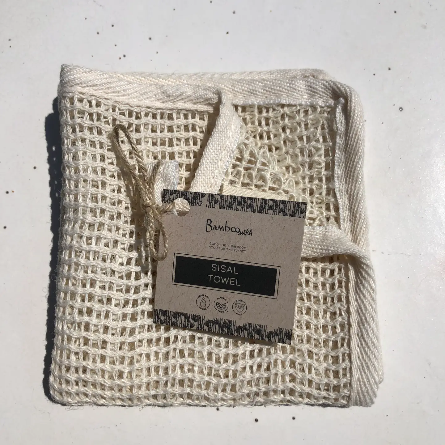 Sisal Exfoliating Body Towel - Image 3