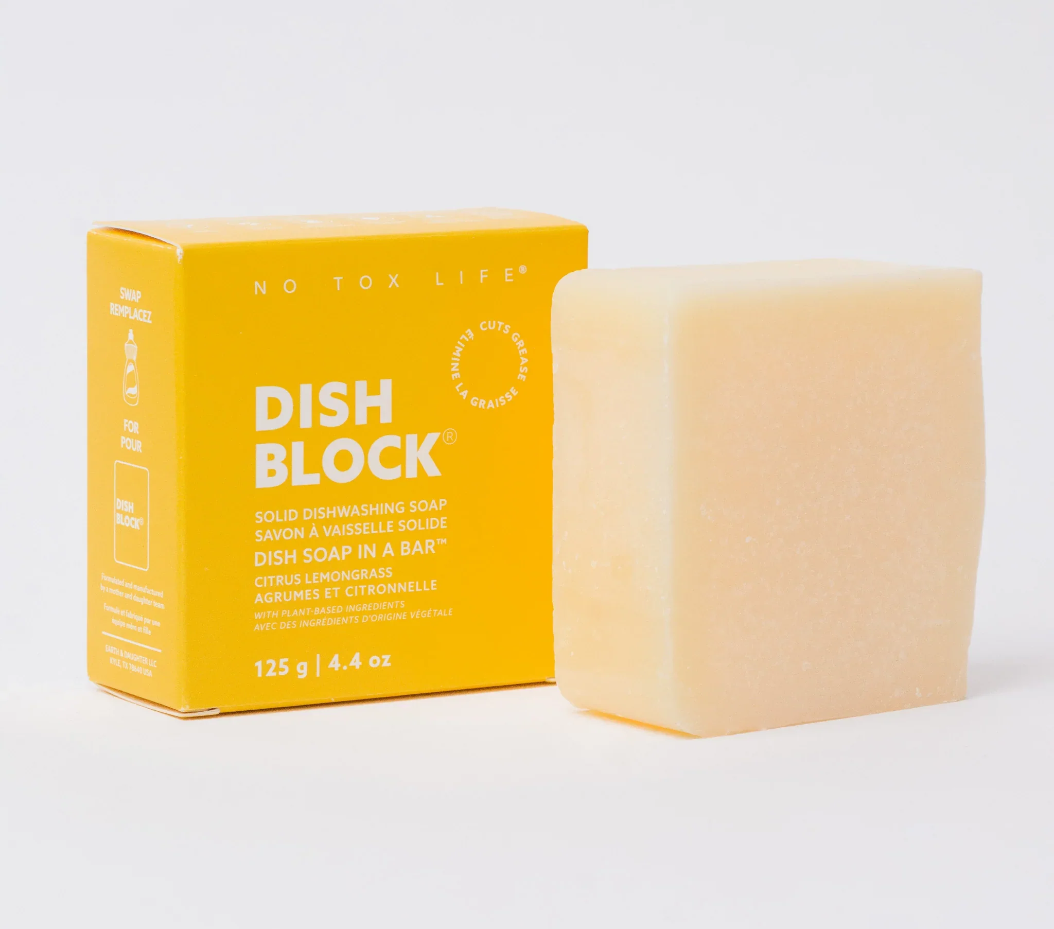 Solid Dish Soap Citrus Lemongrass - Image 3