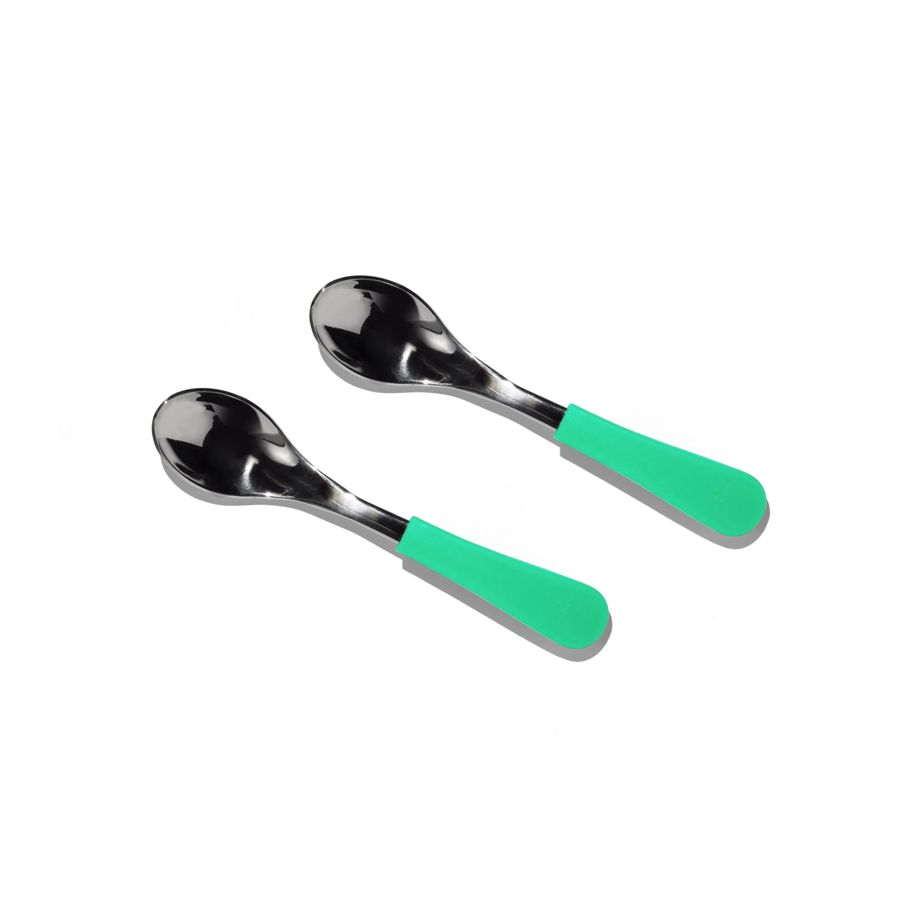 Stainless Steel Baby Spoons - Wide & Short (9 color options) - Image 13