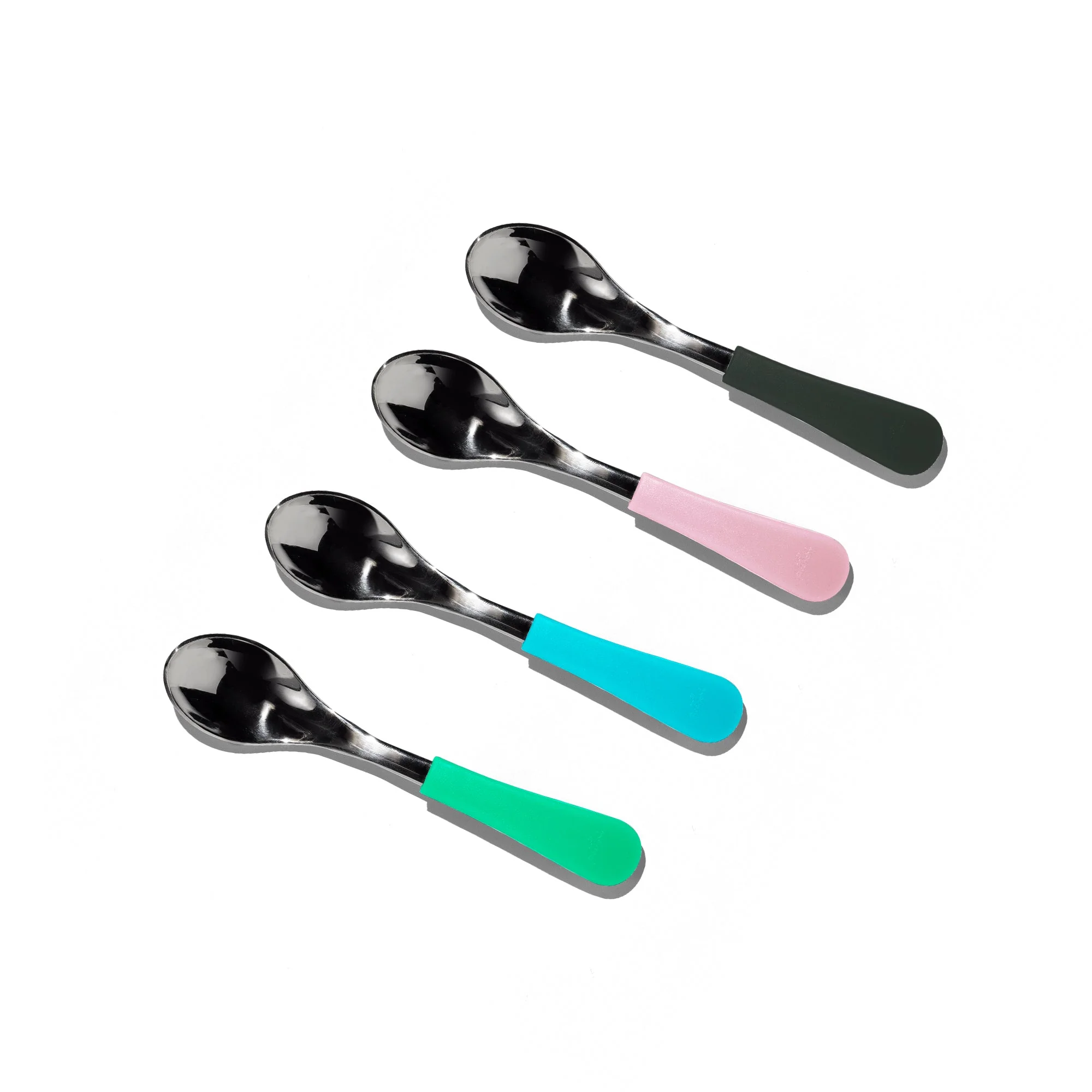 Stainless Steel Baby Spoons - Wide & Short (9 color options) - Image 15
