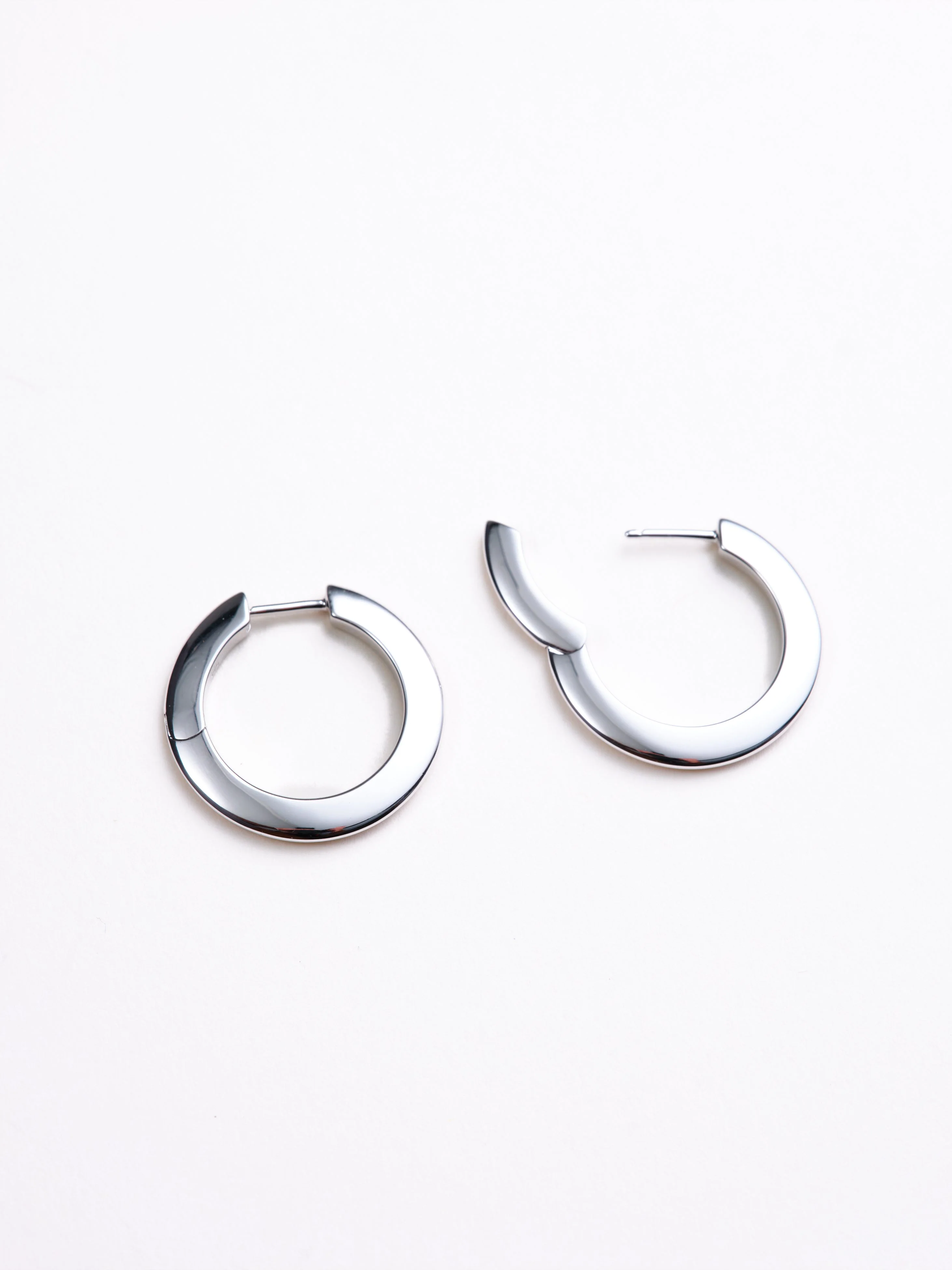 Talia Medium Hoop Earrings - Image 8