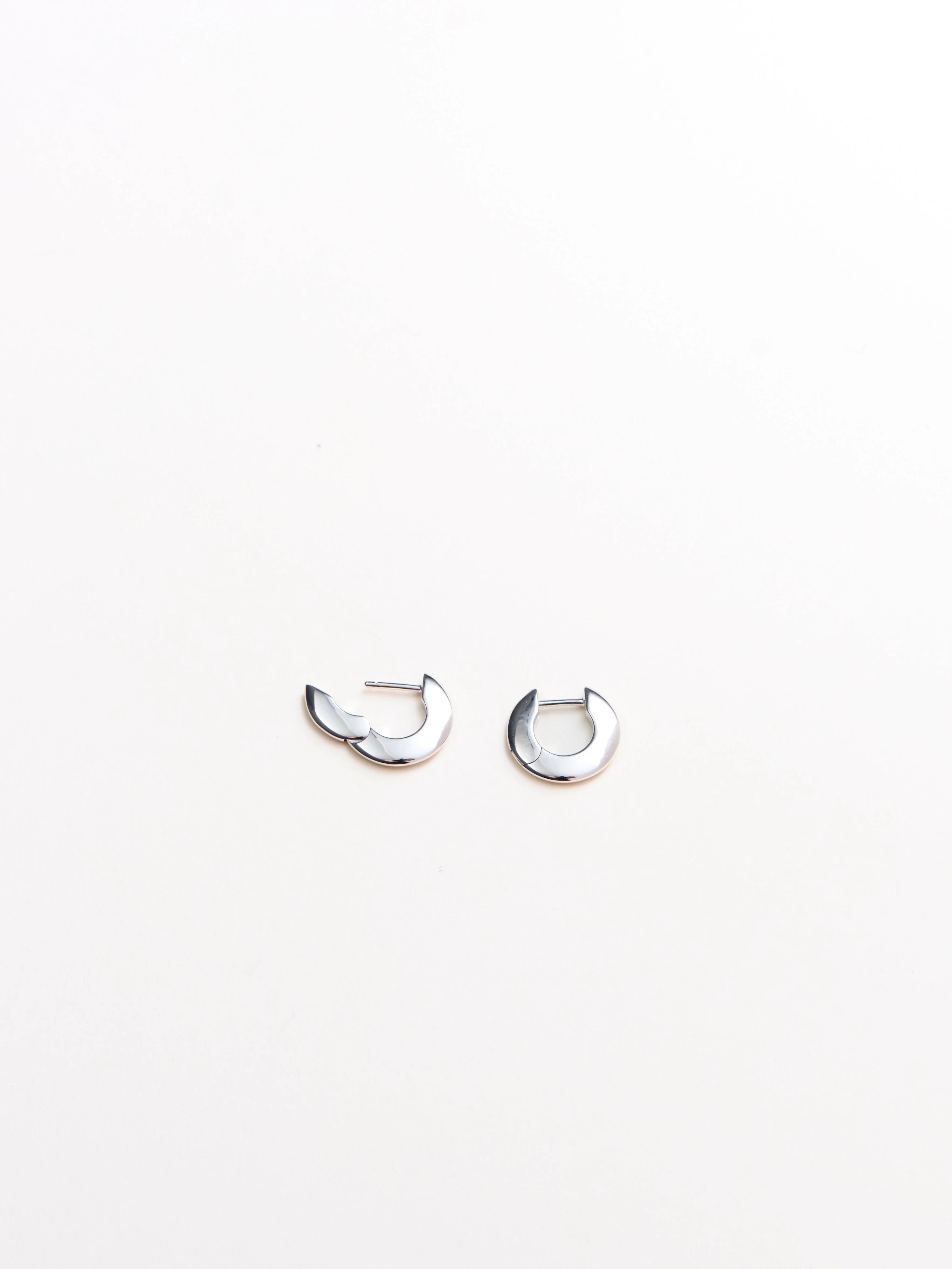 Talia Small Hoop Earrings - Image 6