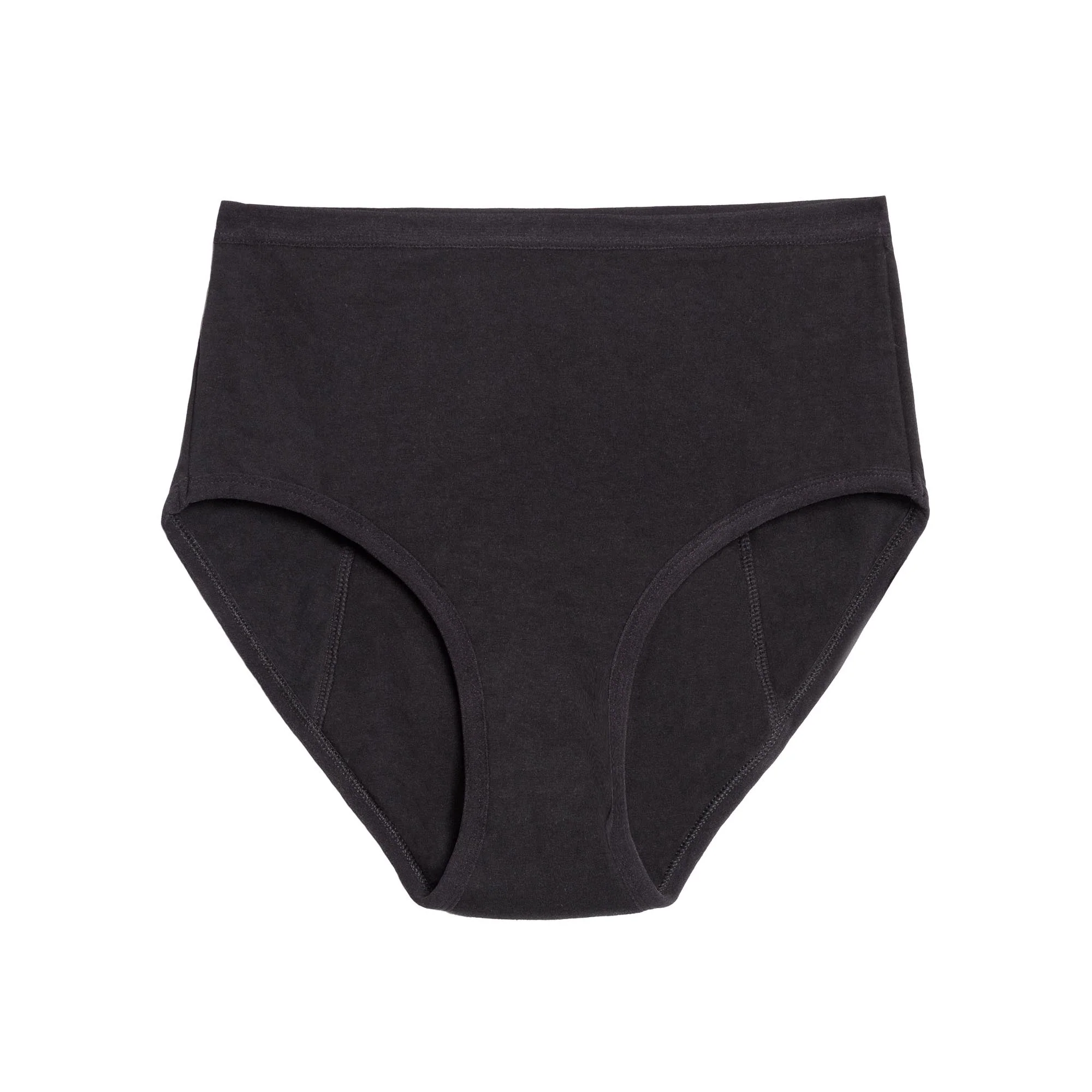 Extra Coverage High Waisted Period Underwear - Organic Cotton For Heavy Flows - Image 5