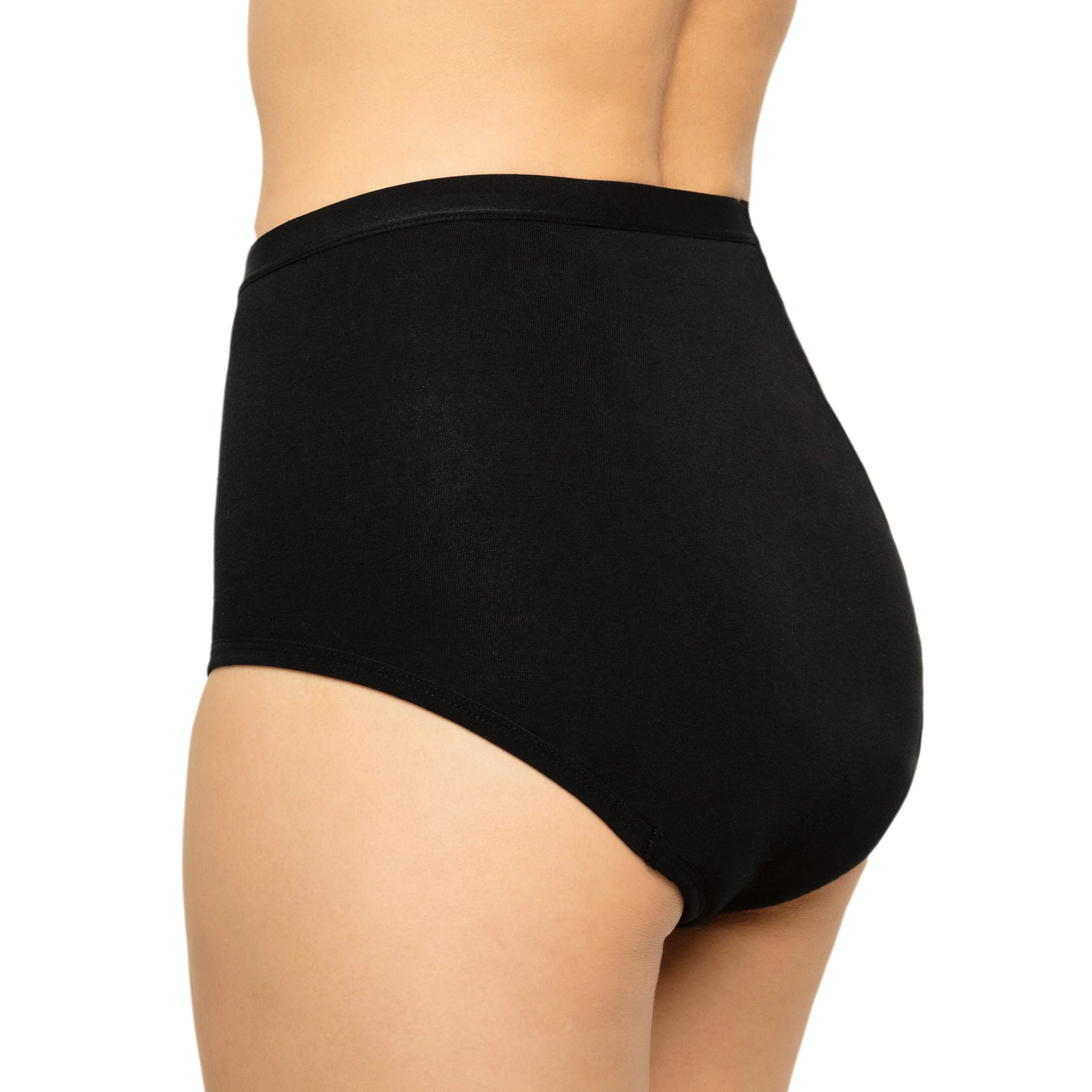 High Waisted Period Underwear - Organic Cotton For Heavy Flows - Image 10