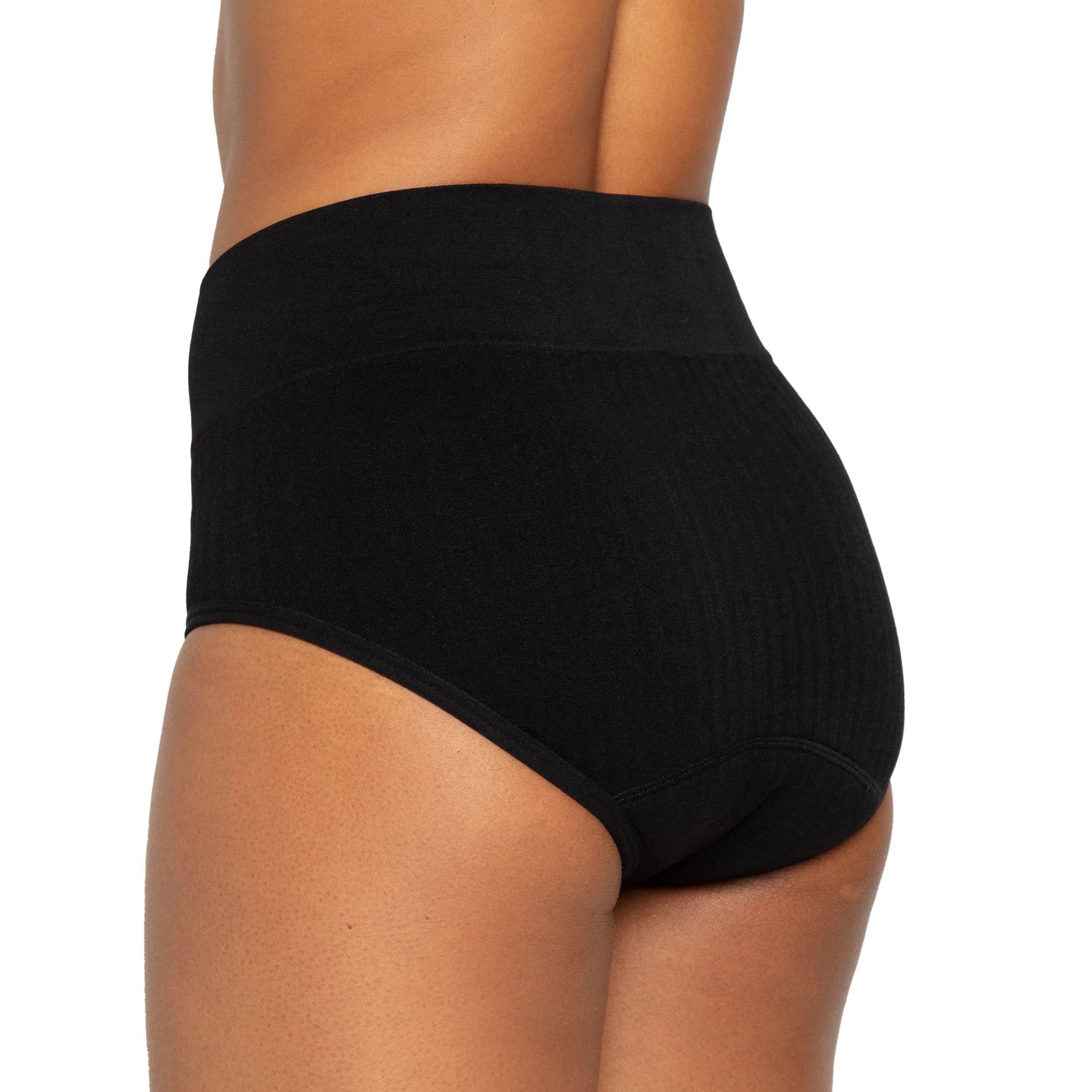 The High Waisted Period Underwear - Sporty Stretch For Heavy Flows - Image 13