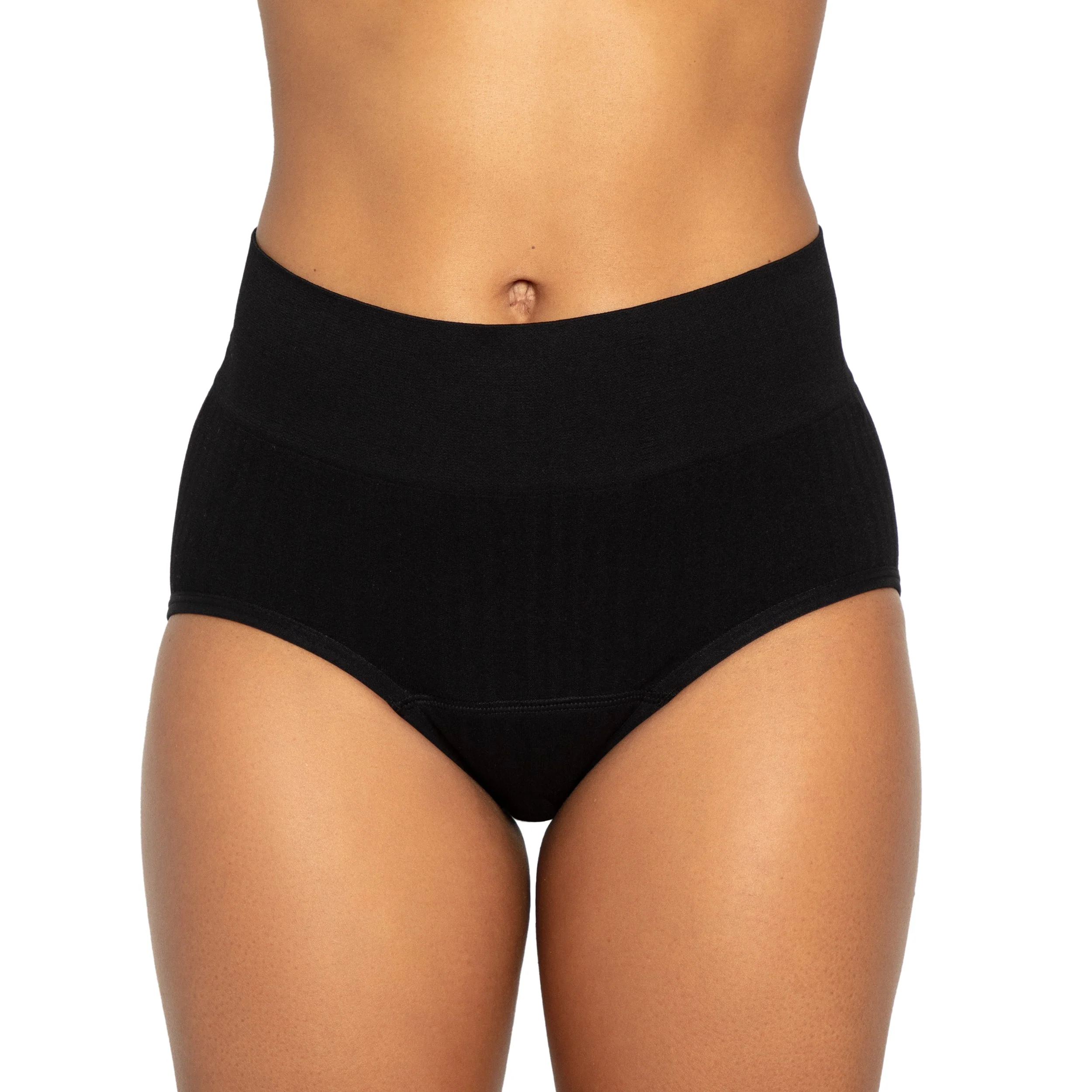 The High Waisted Period Underwear - Sporty Stretch For Heavy Flows - Image 4