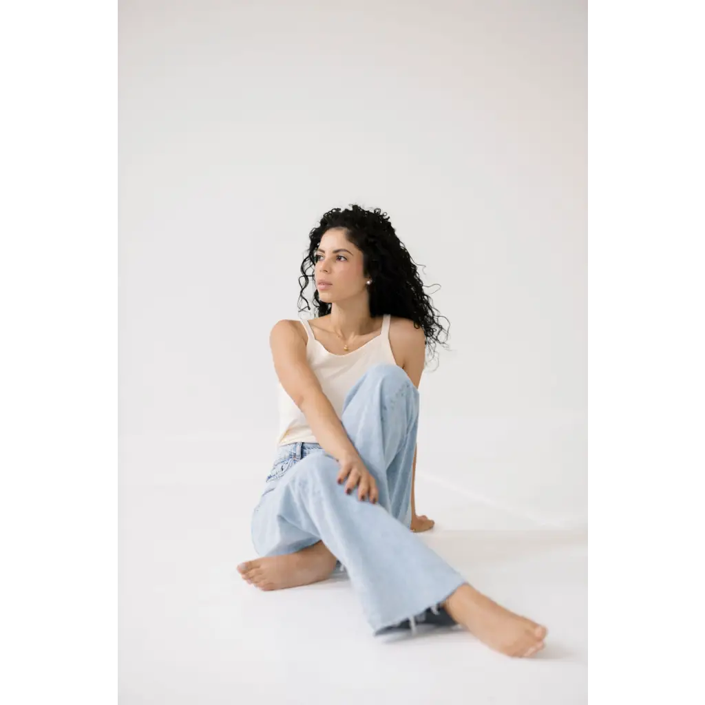 Natural Organic Cotton Mom Tank - Image 8