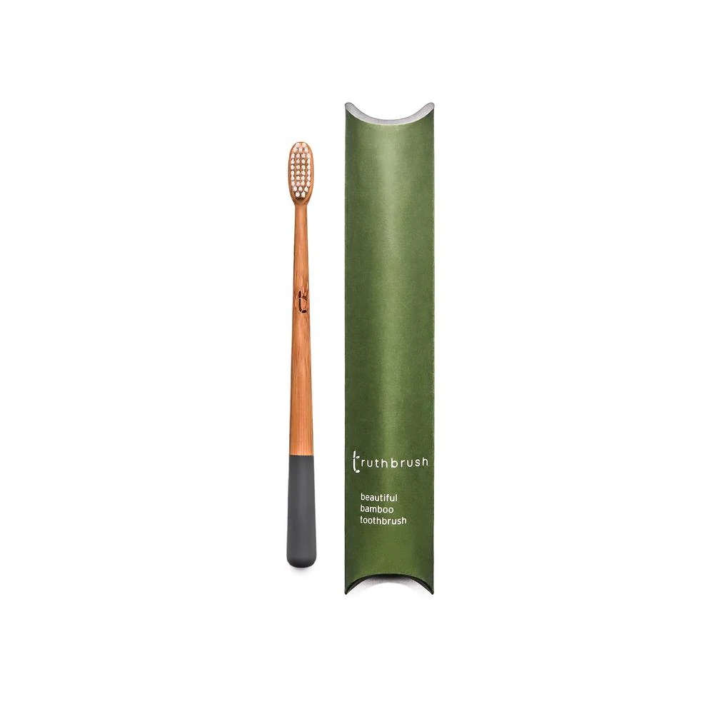 Painted Bamboo Toothbrush with Medium Bristles - Image 4