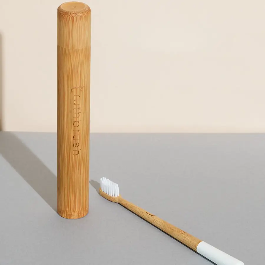 Painted Bamboo Toothbrush with Soft Bristles - Image 5
