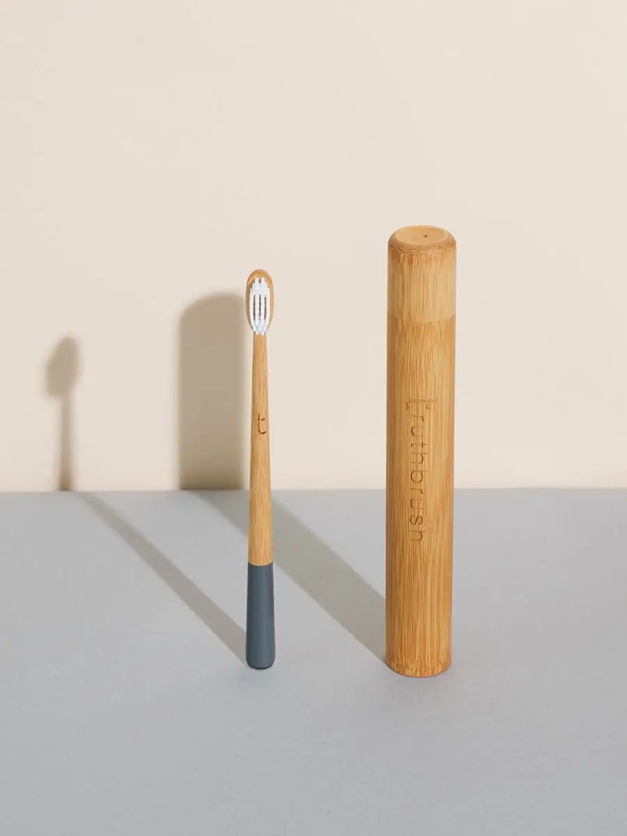 Painted Bamboo Toothbrush with Soft Bristles - Image 6